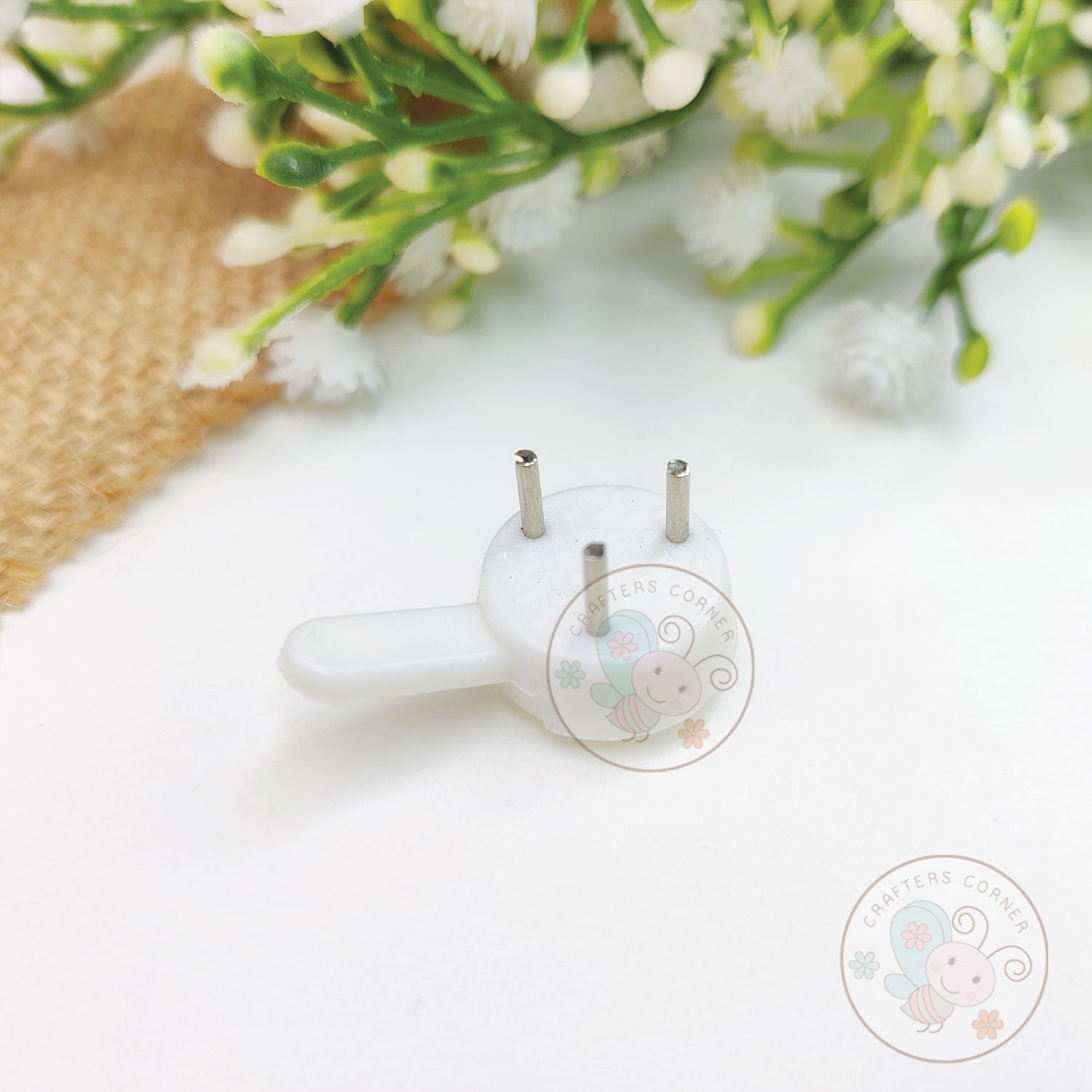 Mini Easy Mount Invisible Wall Hooks Hanger - 3 Pins