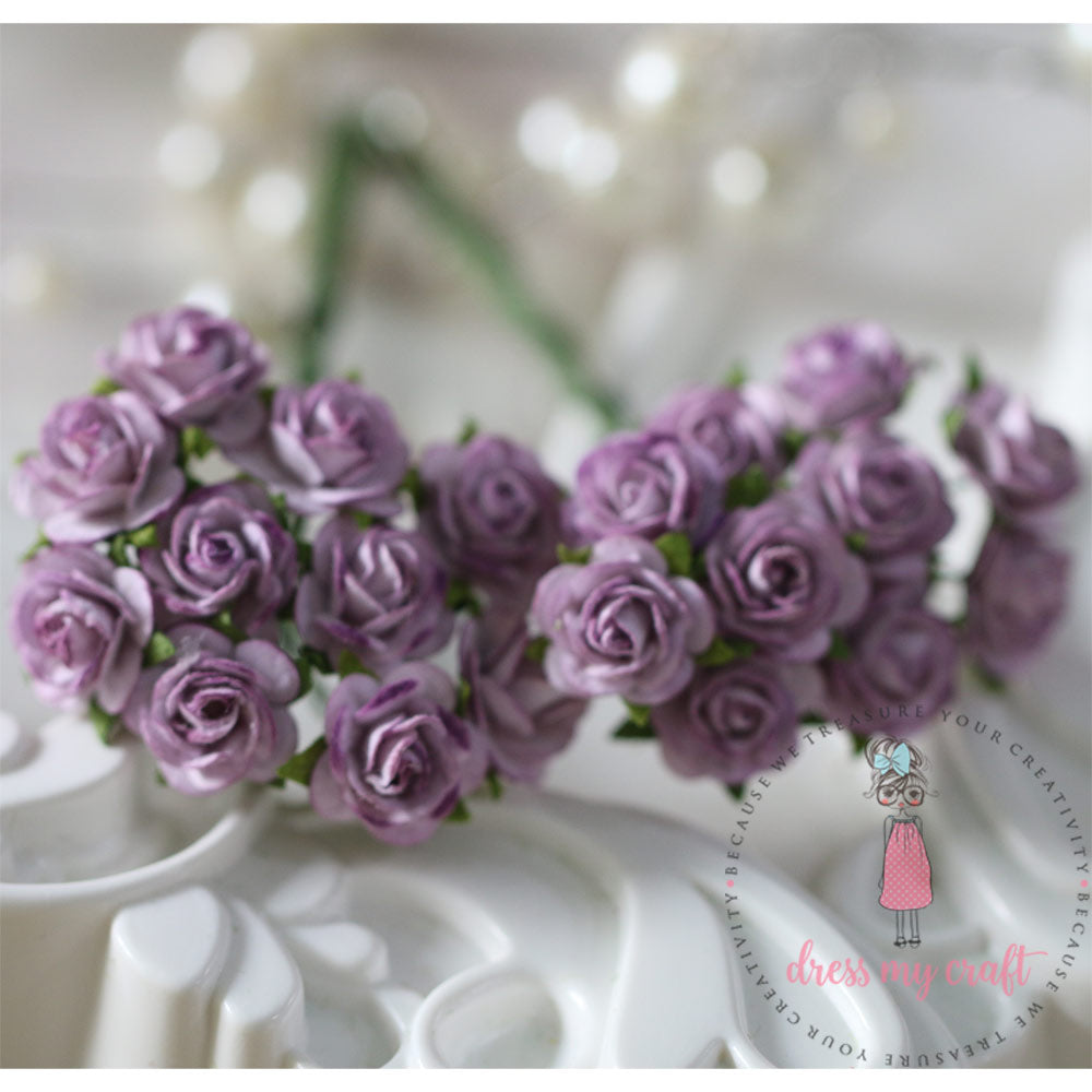 Micro Mini Roses - Mauve – CRAFTERS CORNER