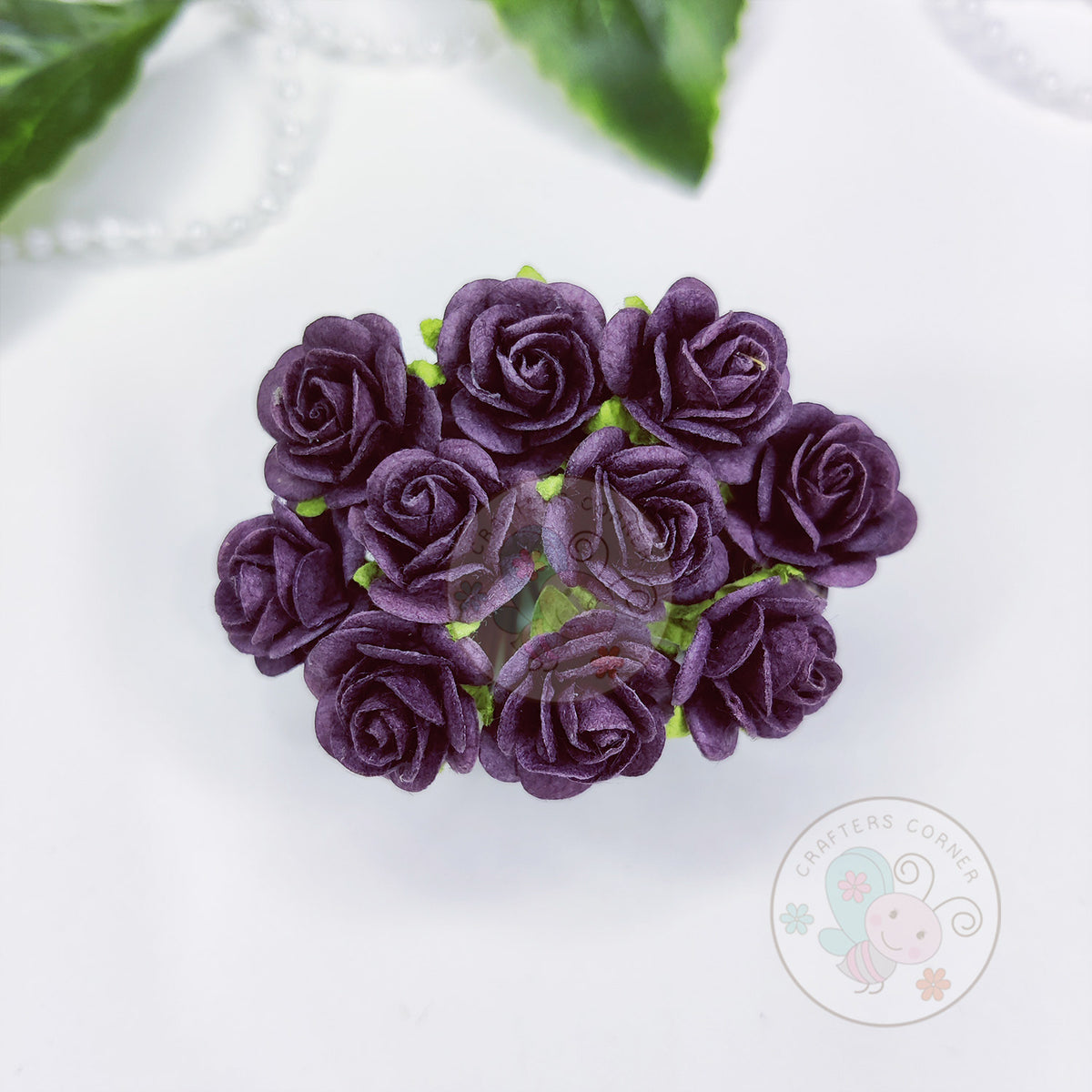Micro Mini Roses - Egg Plant – CRAFTERS CORNER