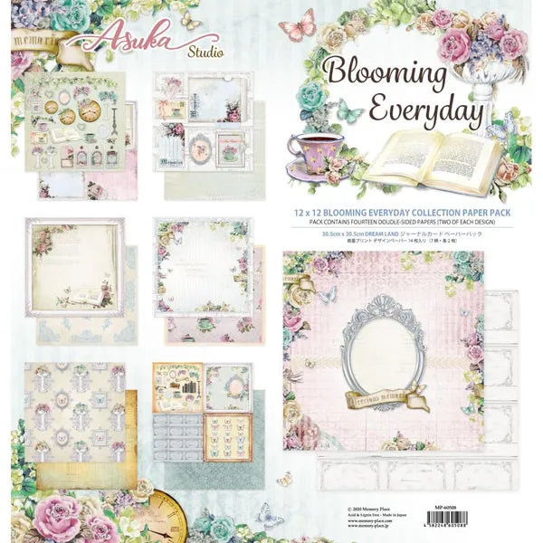 Blooming Everyday - Asuka Studio Collection Pack 12"X12"