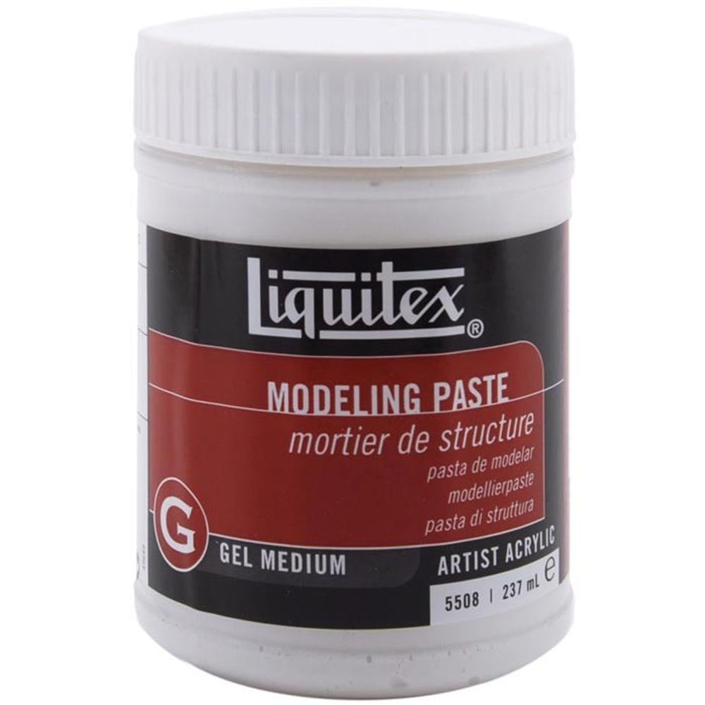 Liquitex Modeling Paste Acrylic Gel Medium - 8 Ounces