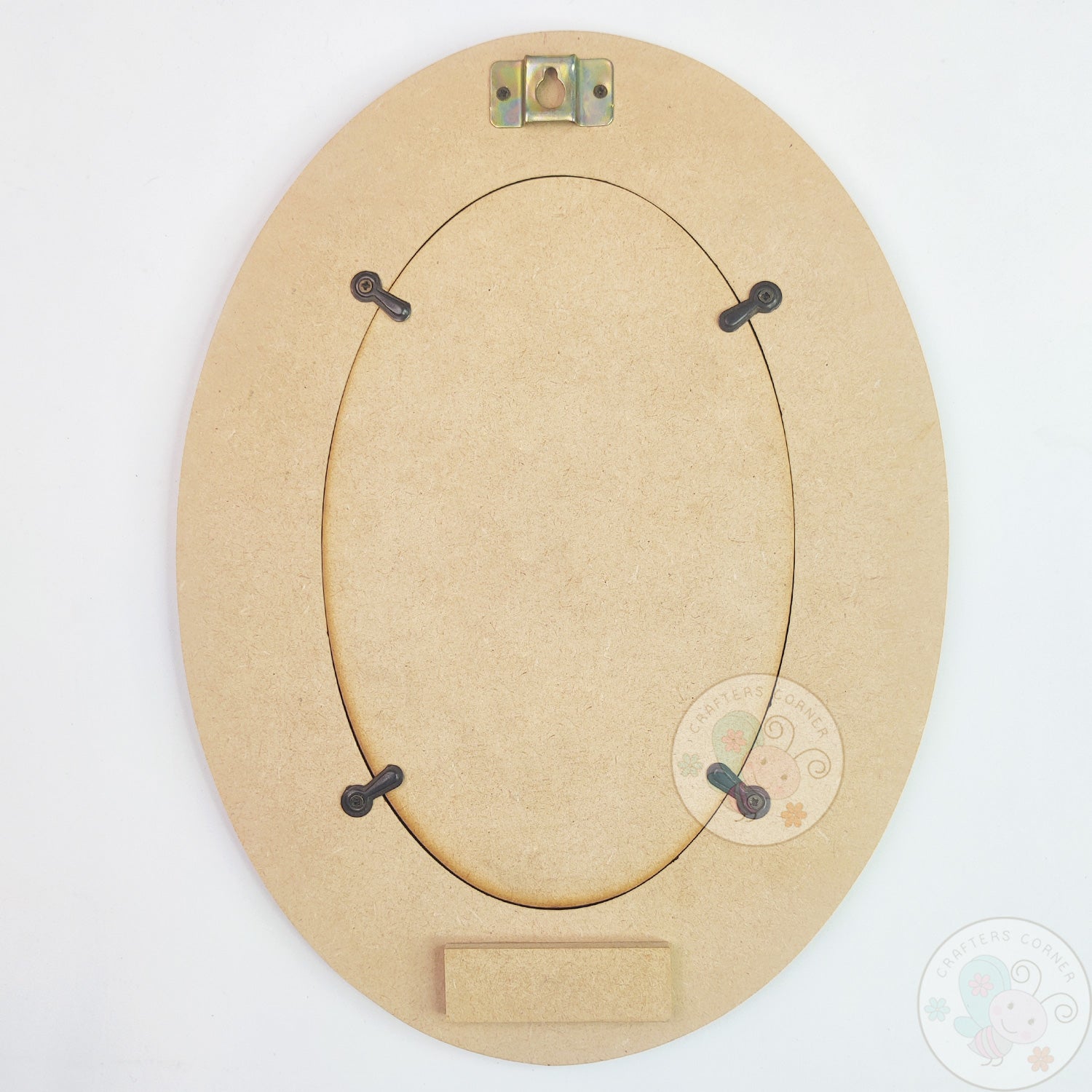 MDF Oval Home Decor Mirror - Big