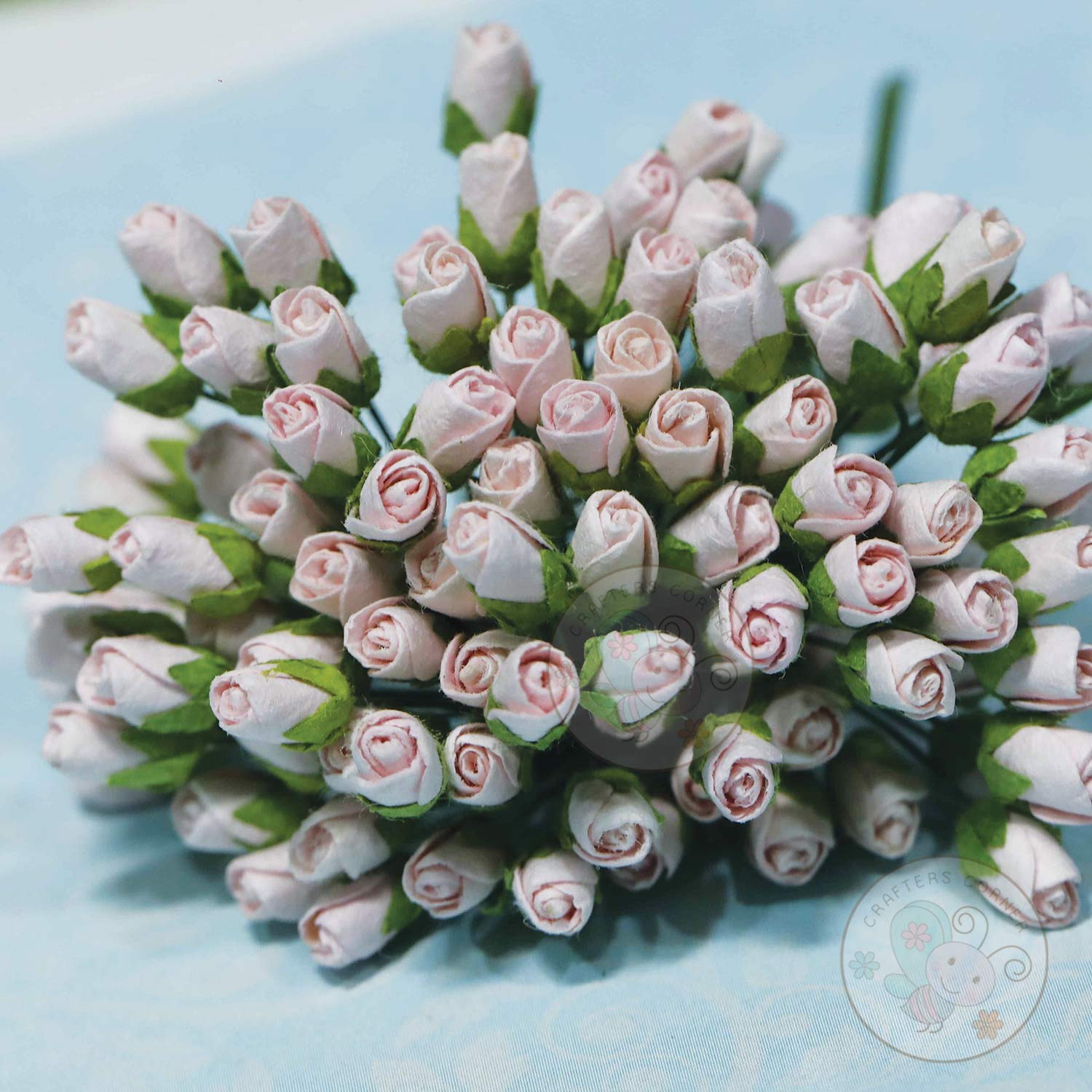 Micro Rose Buds 10 MM - Light Pink