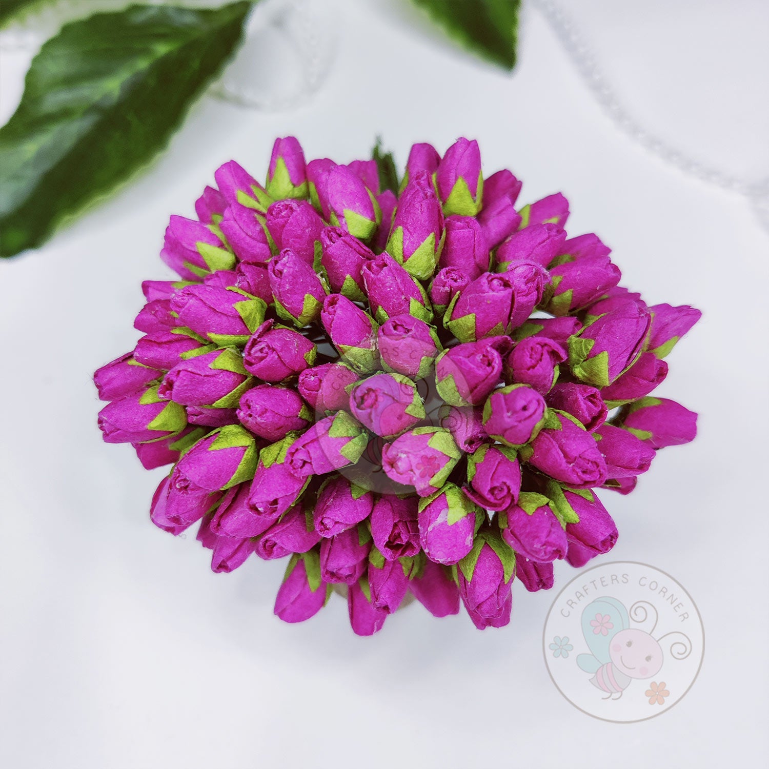 Micro Rose Buds 10 MM - Magenta