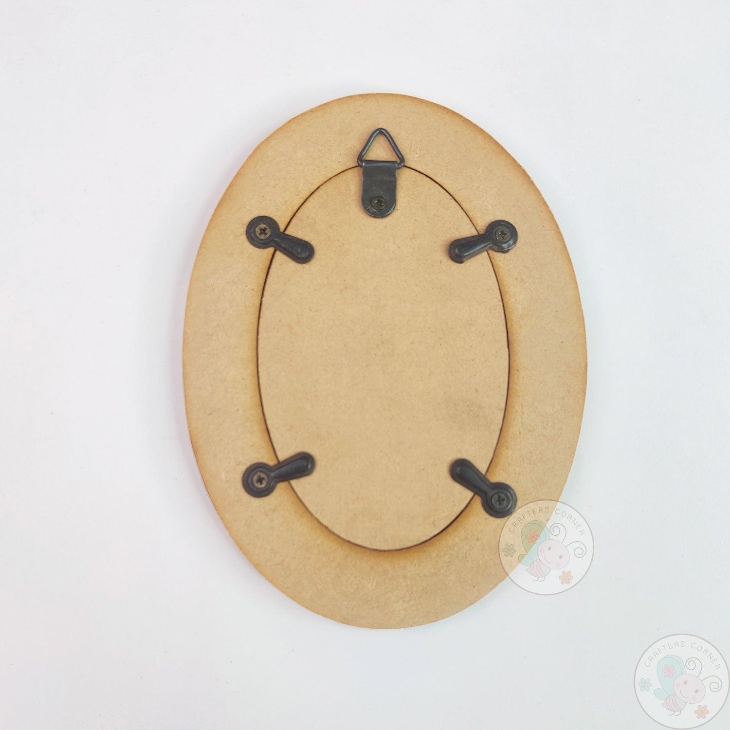 MDF Oval Home Decor Mirror - Small