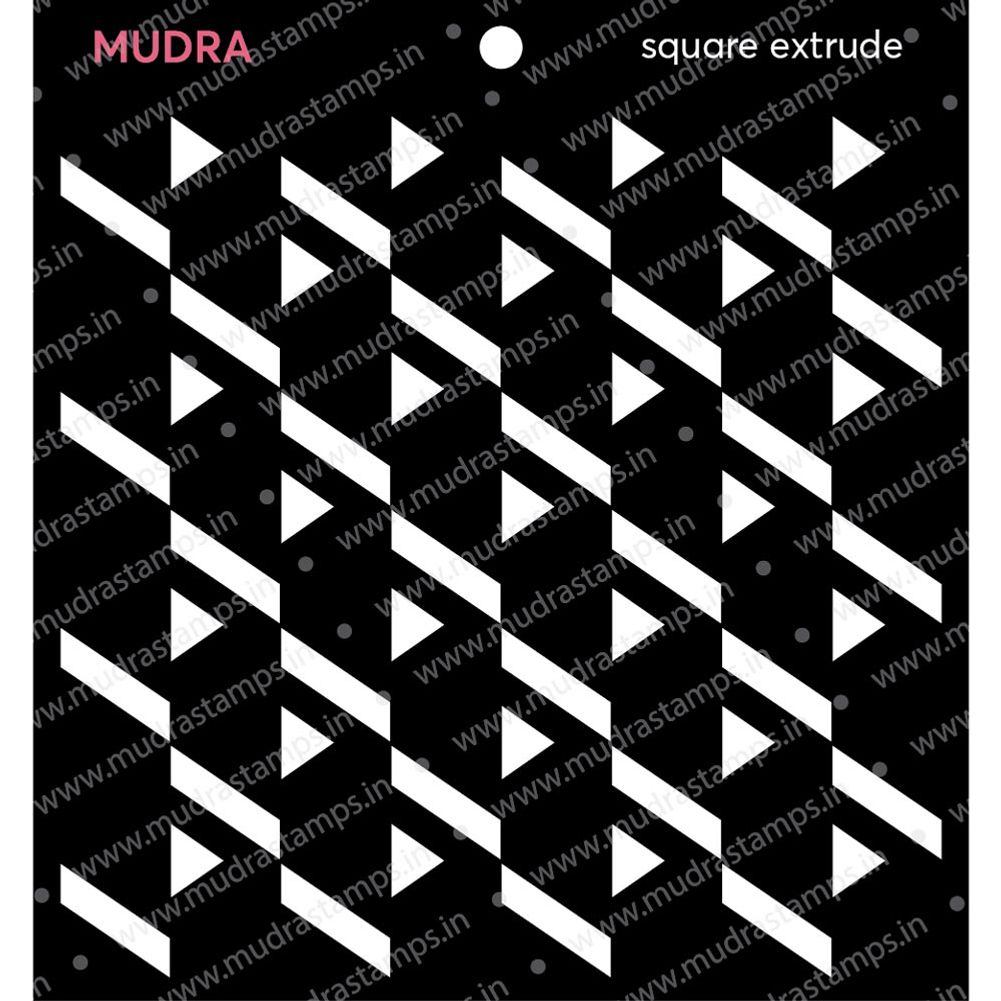 Square Extrude - Stencil