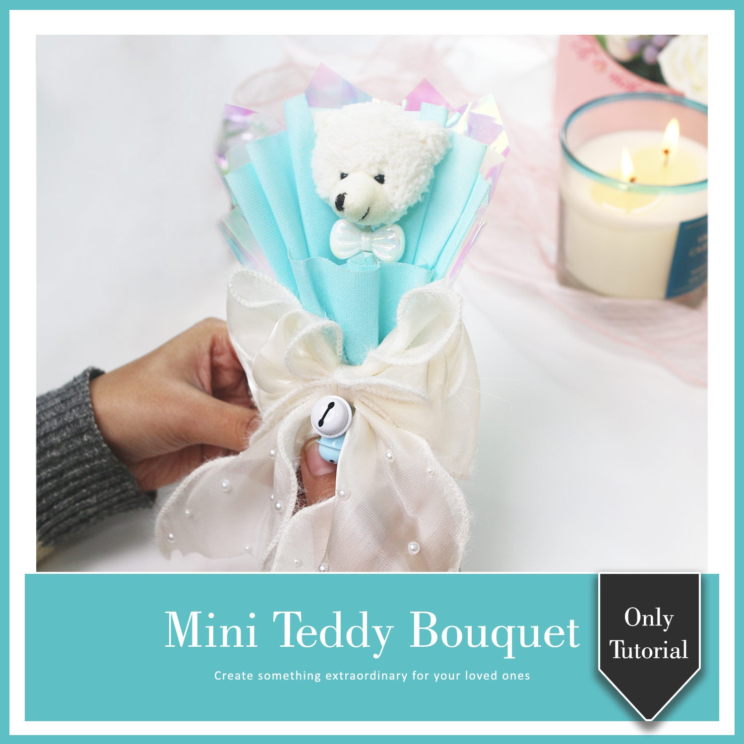 Mini Teddy Bouquet Class With Kit & Tutorial