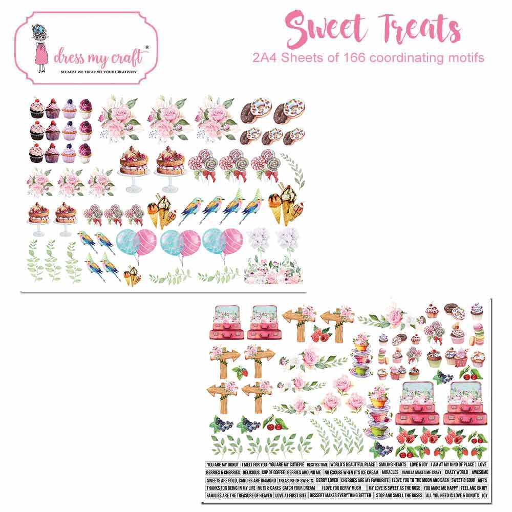 Sweet Treats Motif Sheet