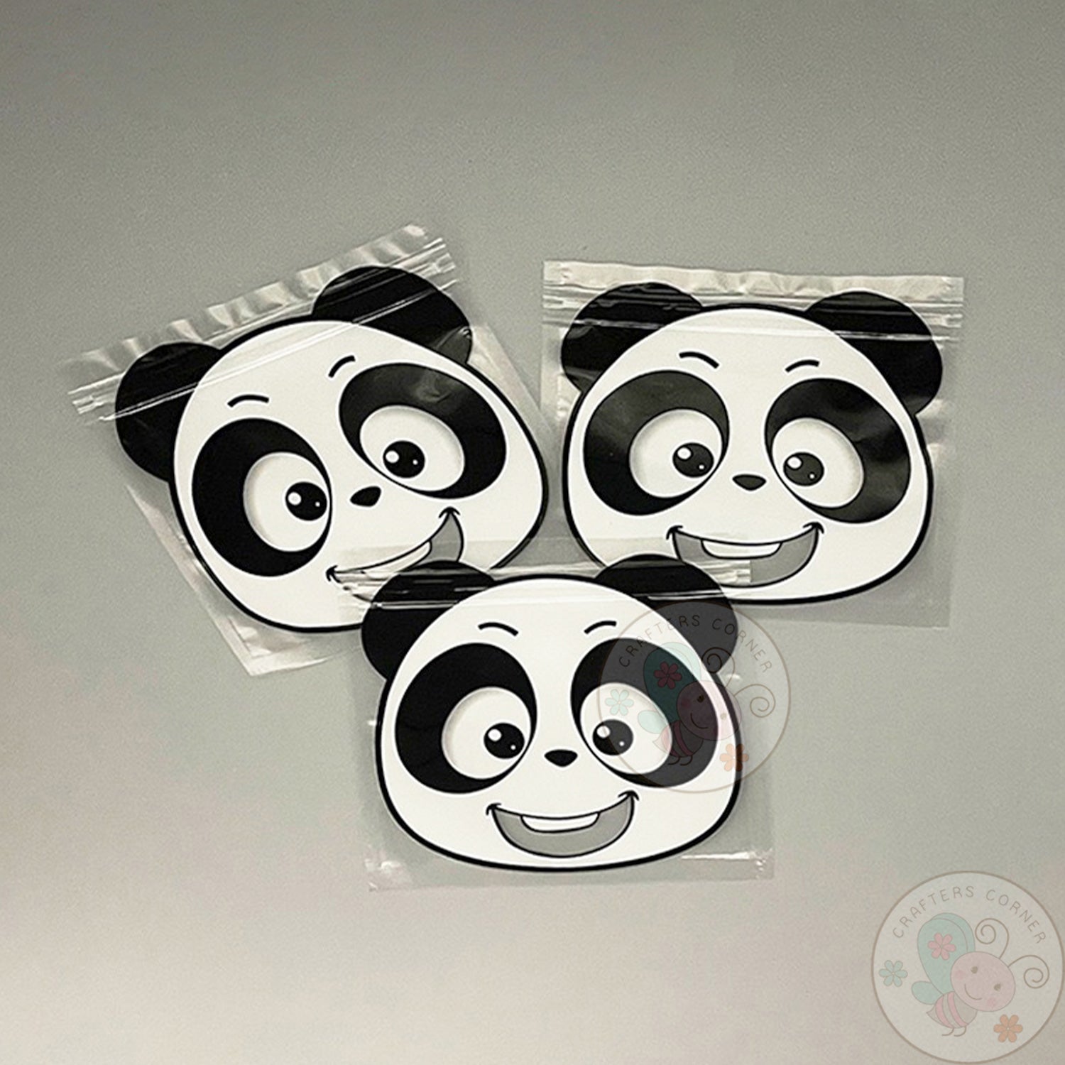 Happy Panda - Zip Lock Storage Bags