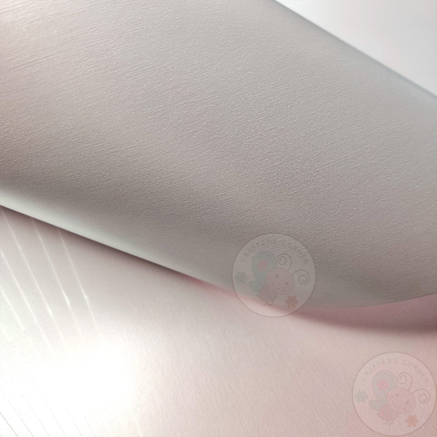 Pearl Light Lavender Textured Cardstock - 300 GSM