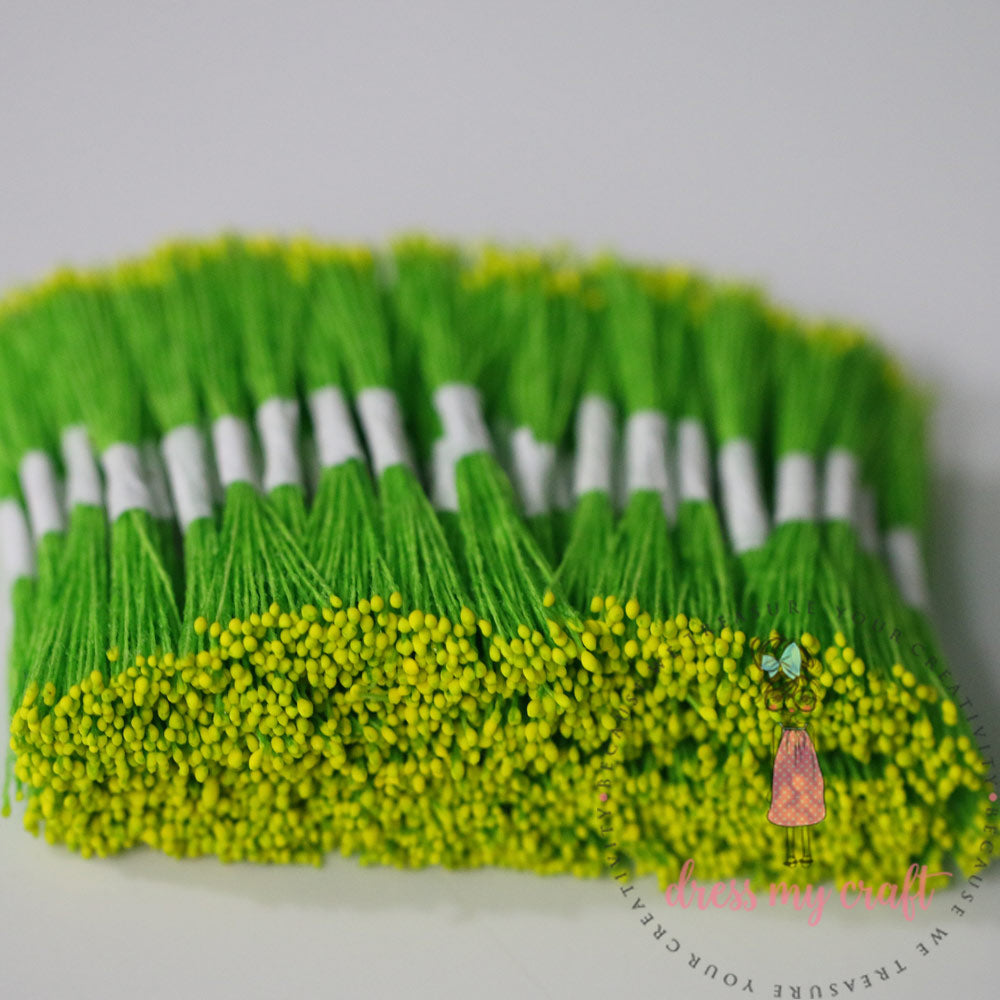 Micro Mini Thread Pollen - Yellow