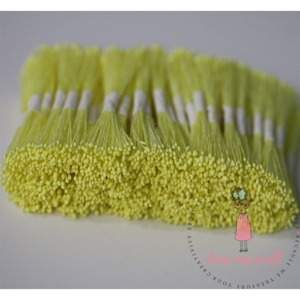 Micro Pointed Thread Pollen - Yellow #1