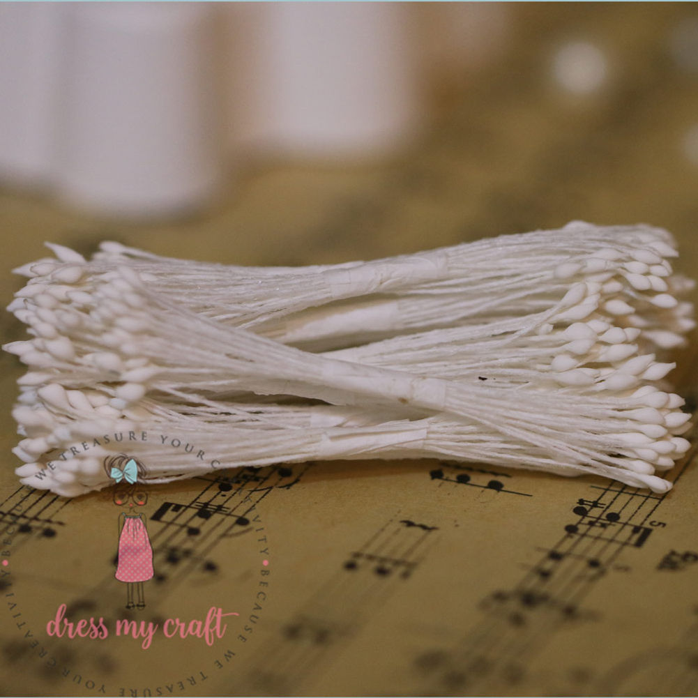 Pointed Thread Pollen - White