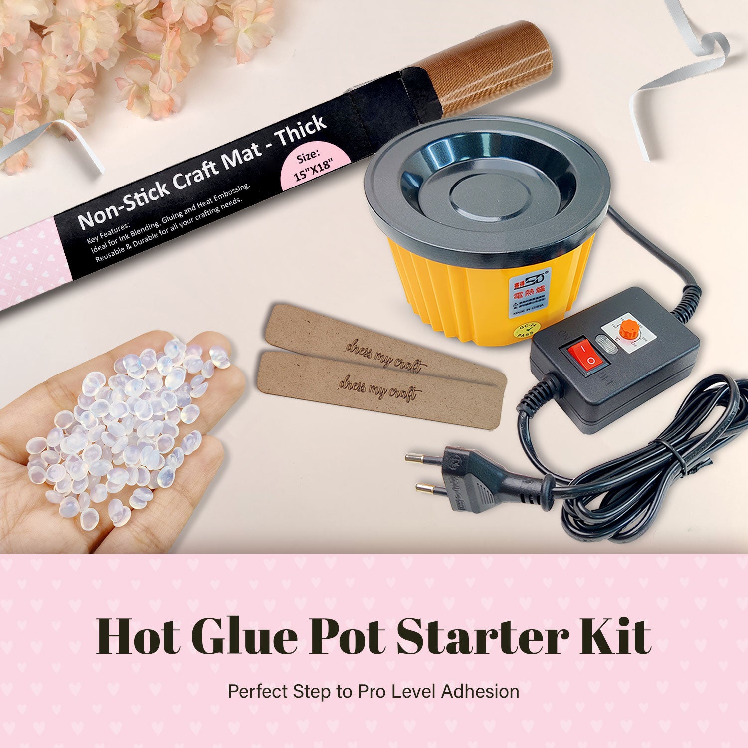 Hot Glue Pot Starter Kit