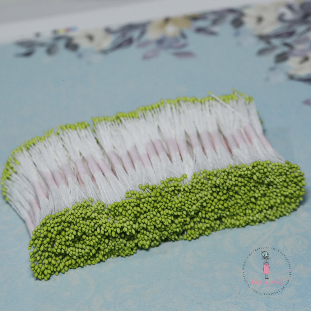 Pointed Thread Pollen - Olive Green