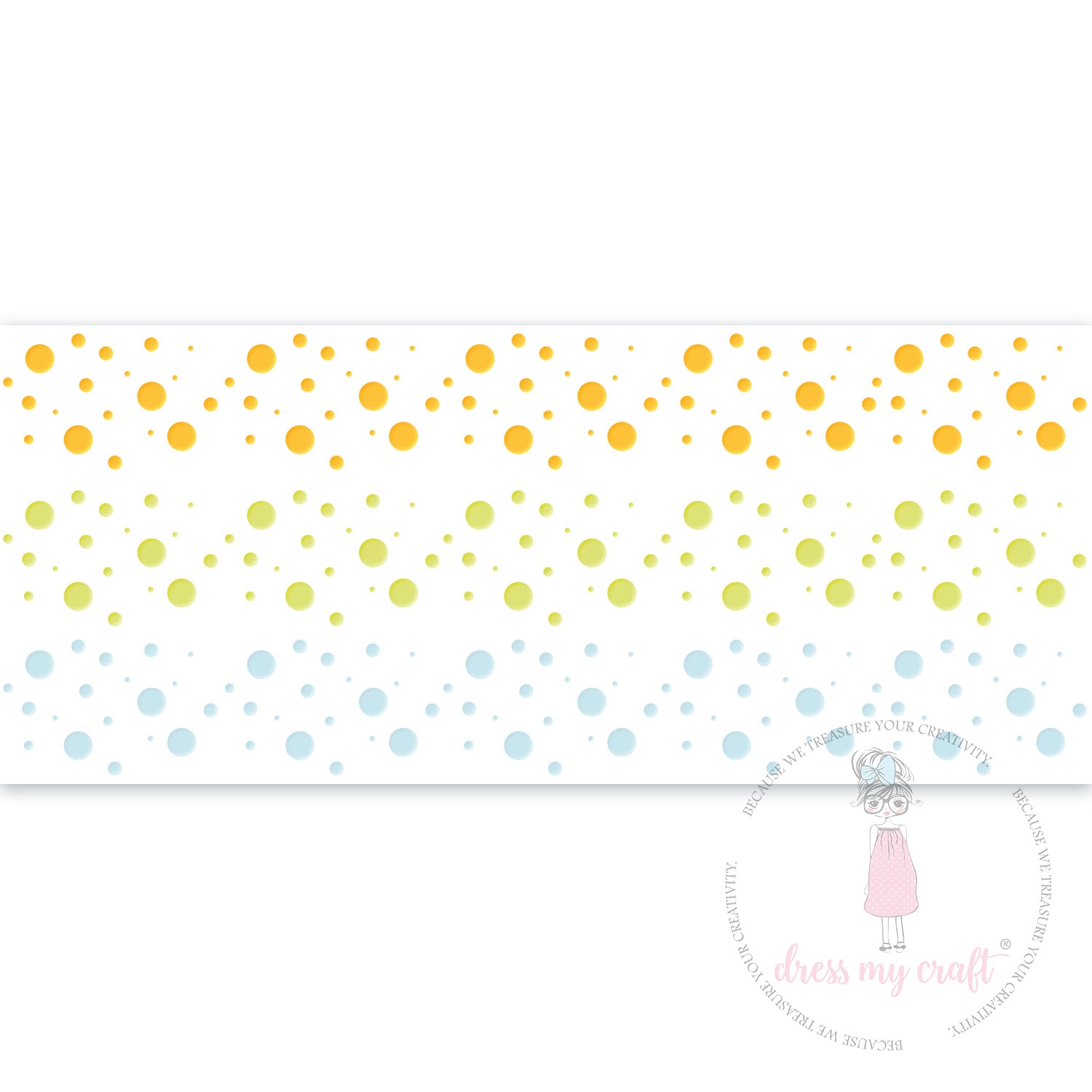 Stick N Peel Stickers- Polka Dot #1