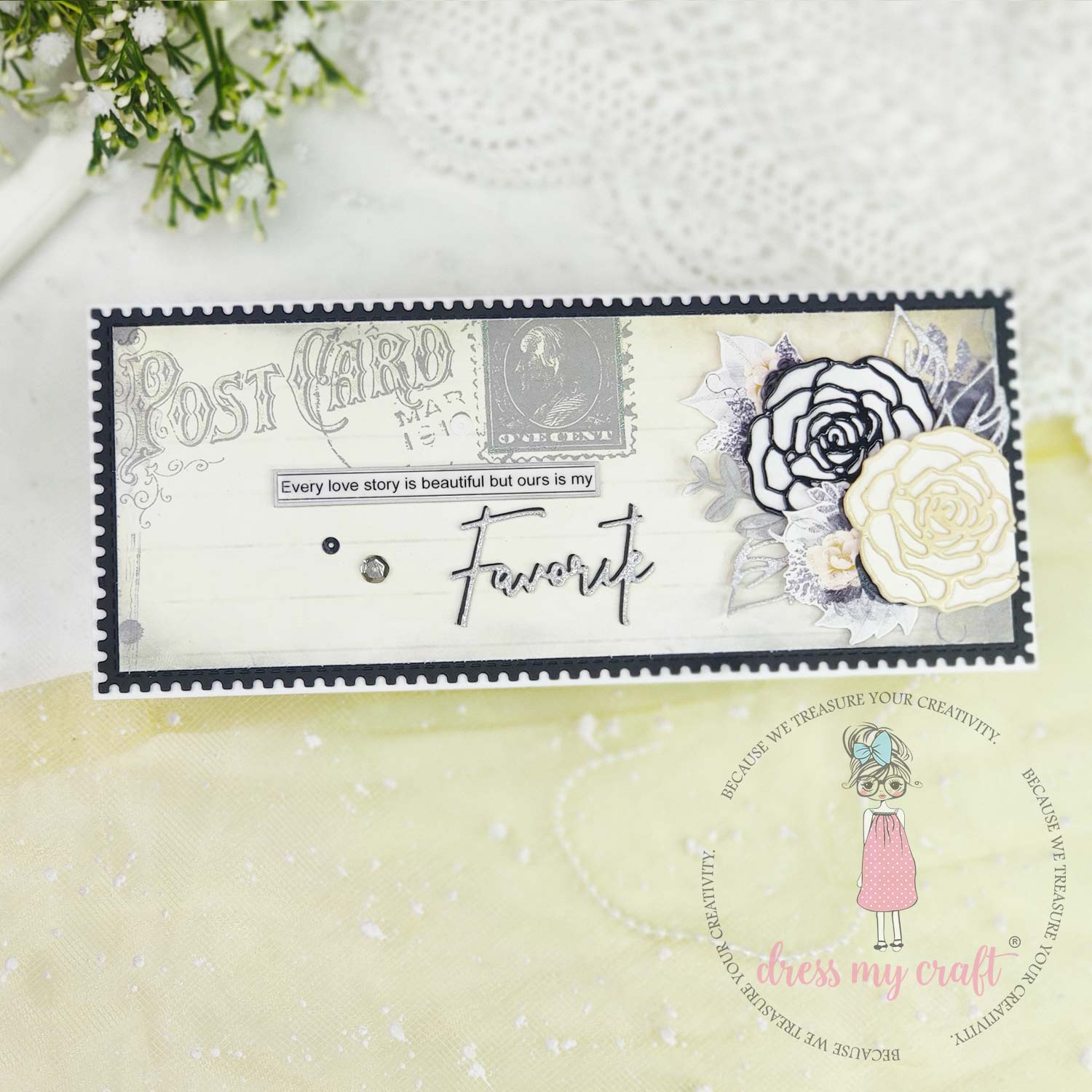 Mr. & Mrs. Motif Sheet