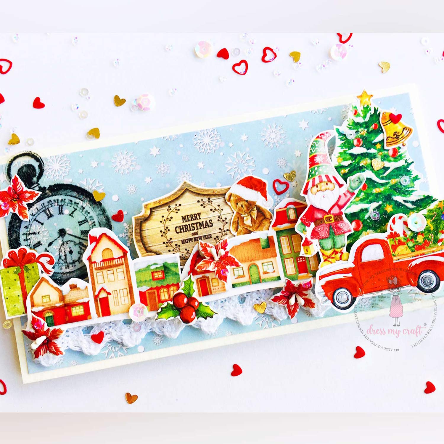 Welcome Santa - Motif Sheet