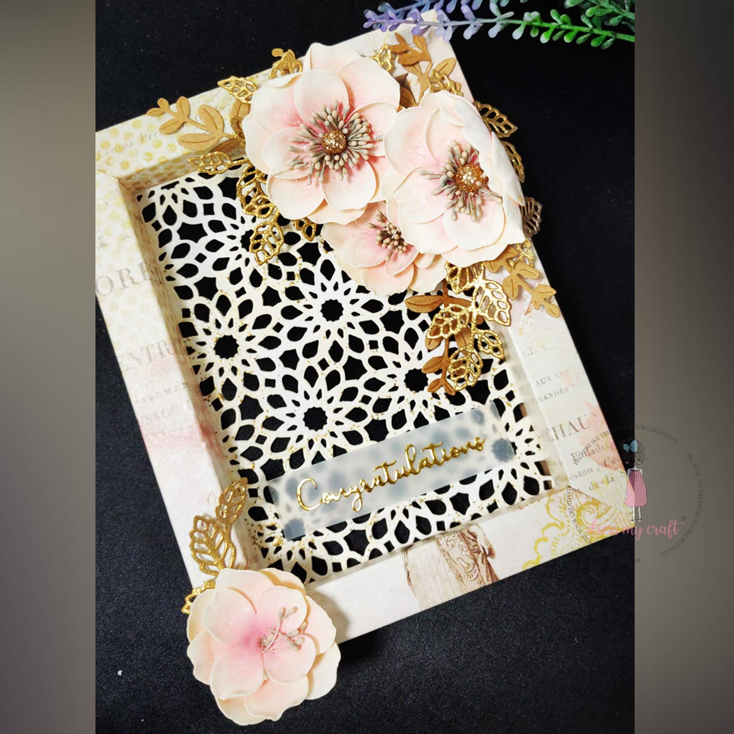 My Vintage Lady - 12" x 12" Paper Pad