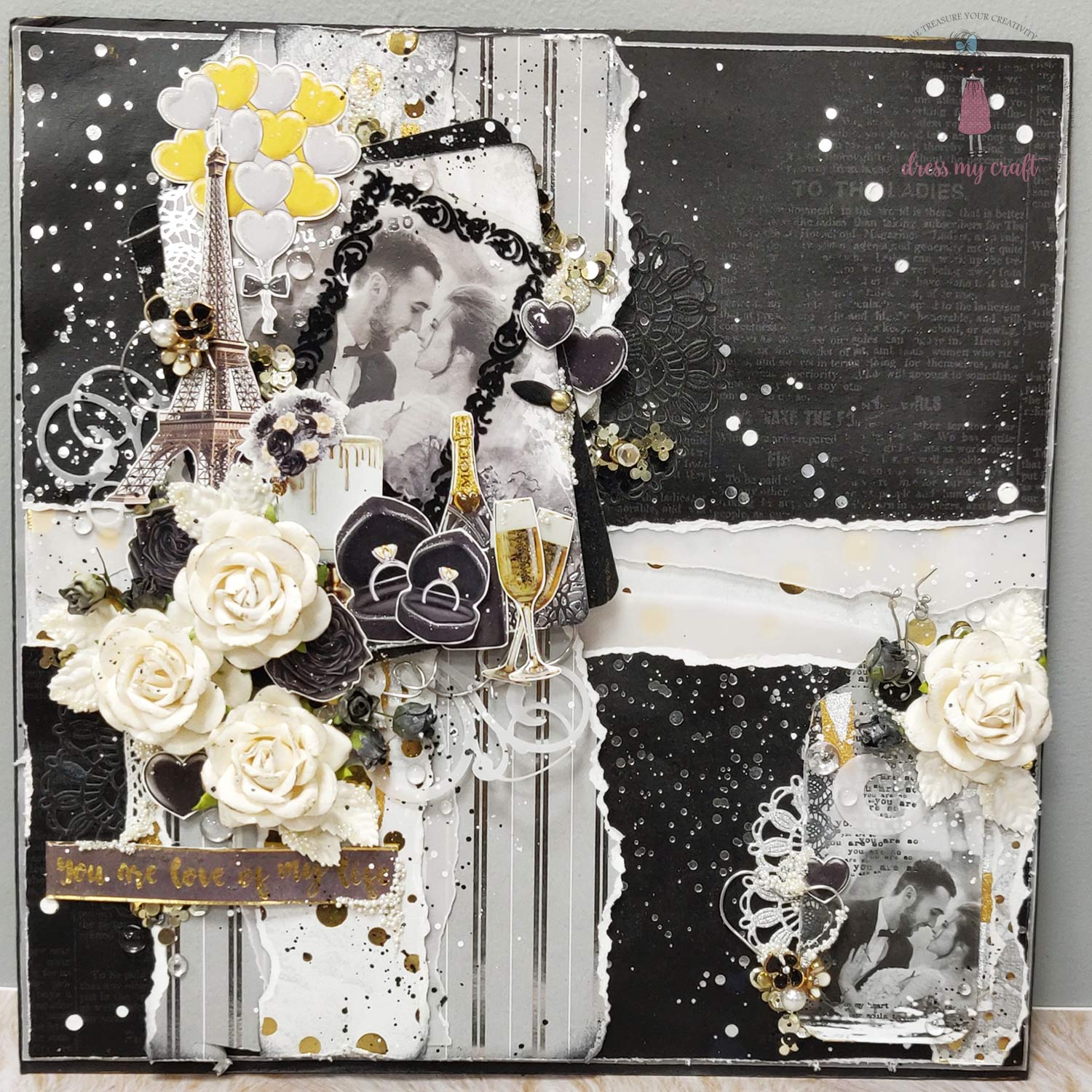 Mr. & Mrs. Motif Sheet
