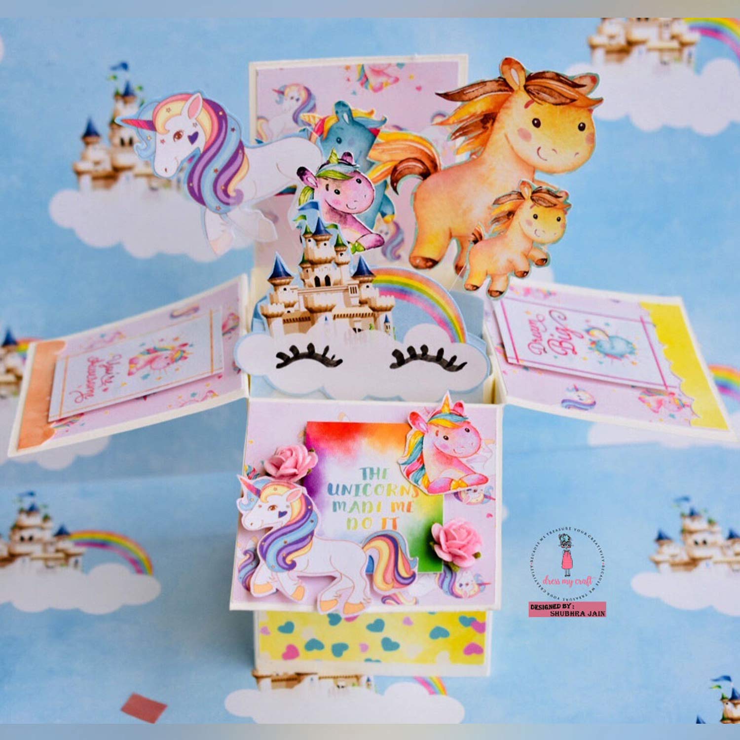 Magical Unicorn Die Cuts