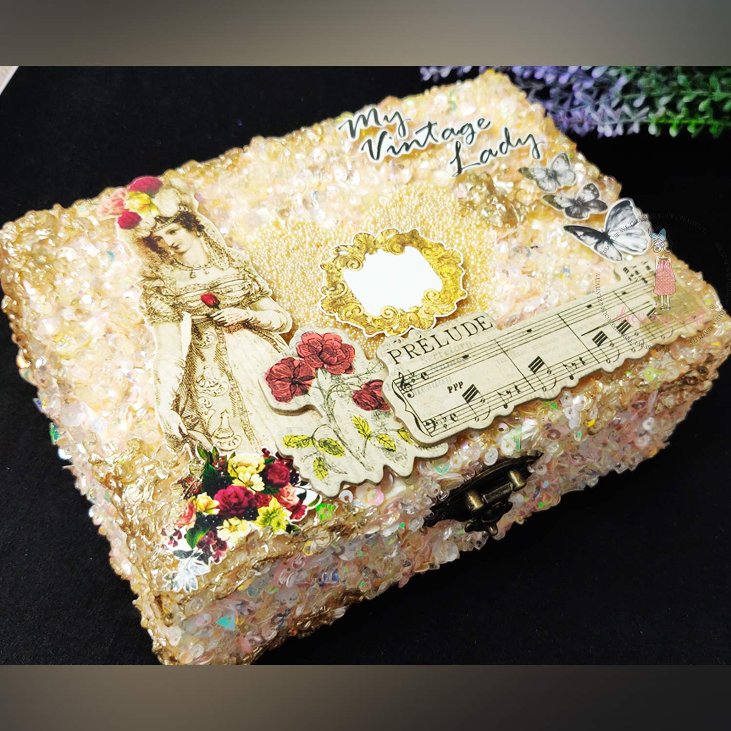 My Vintage Lady - 12" x 12" Paper Pad