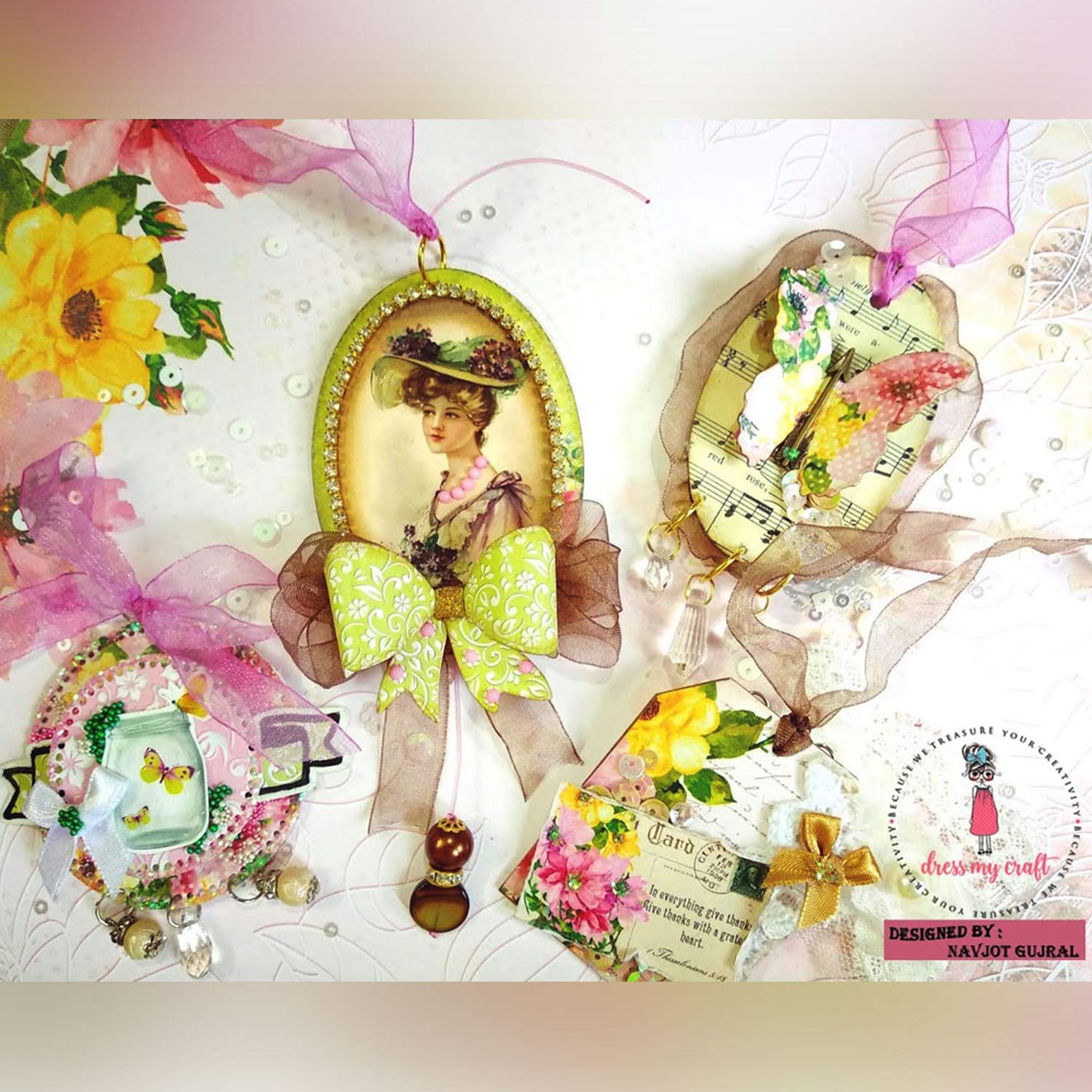 Whimsical Hues Motif Sheet