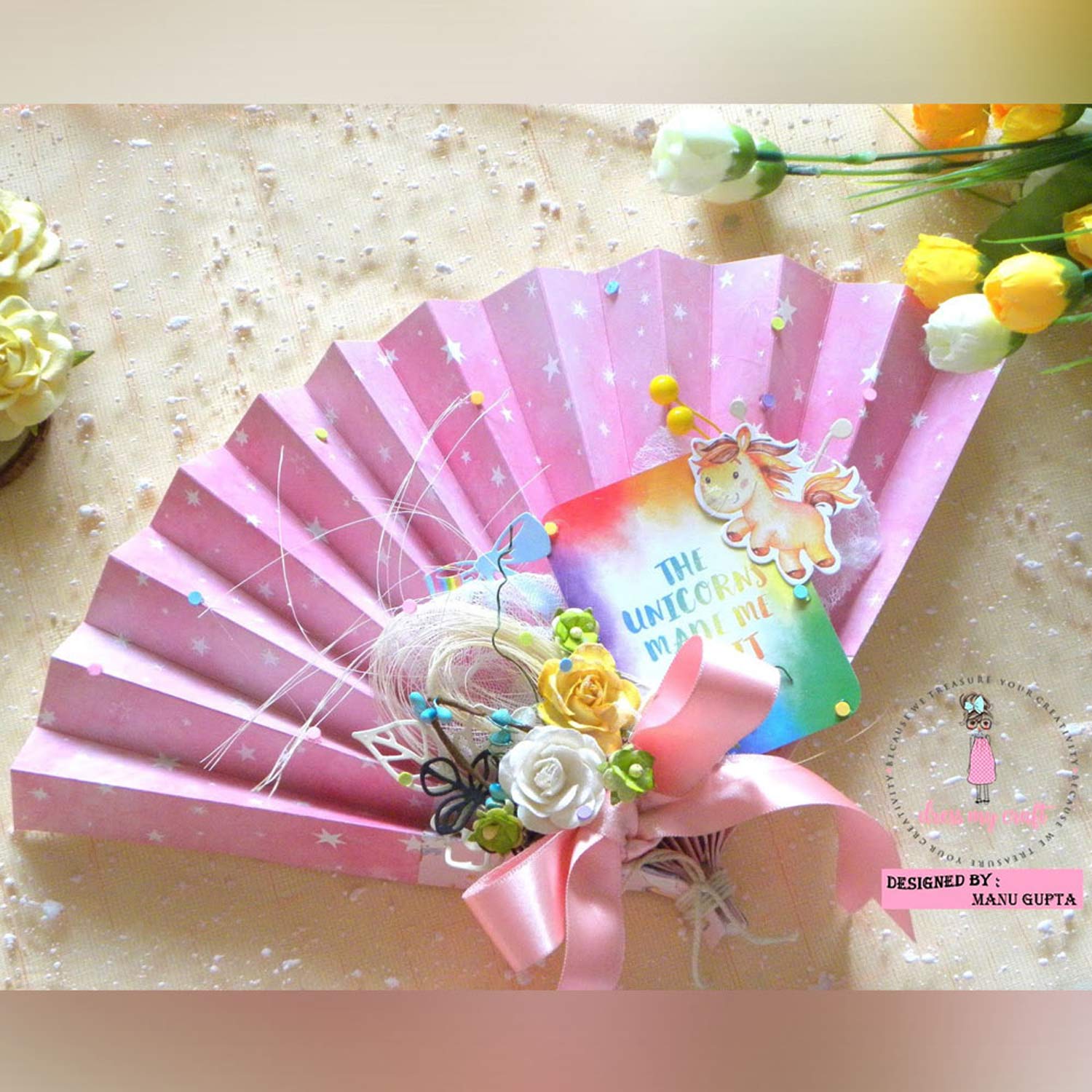 Magical Unicorn Motif Sheet