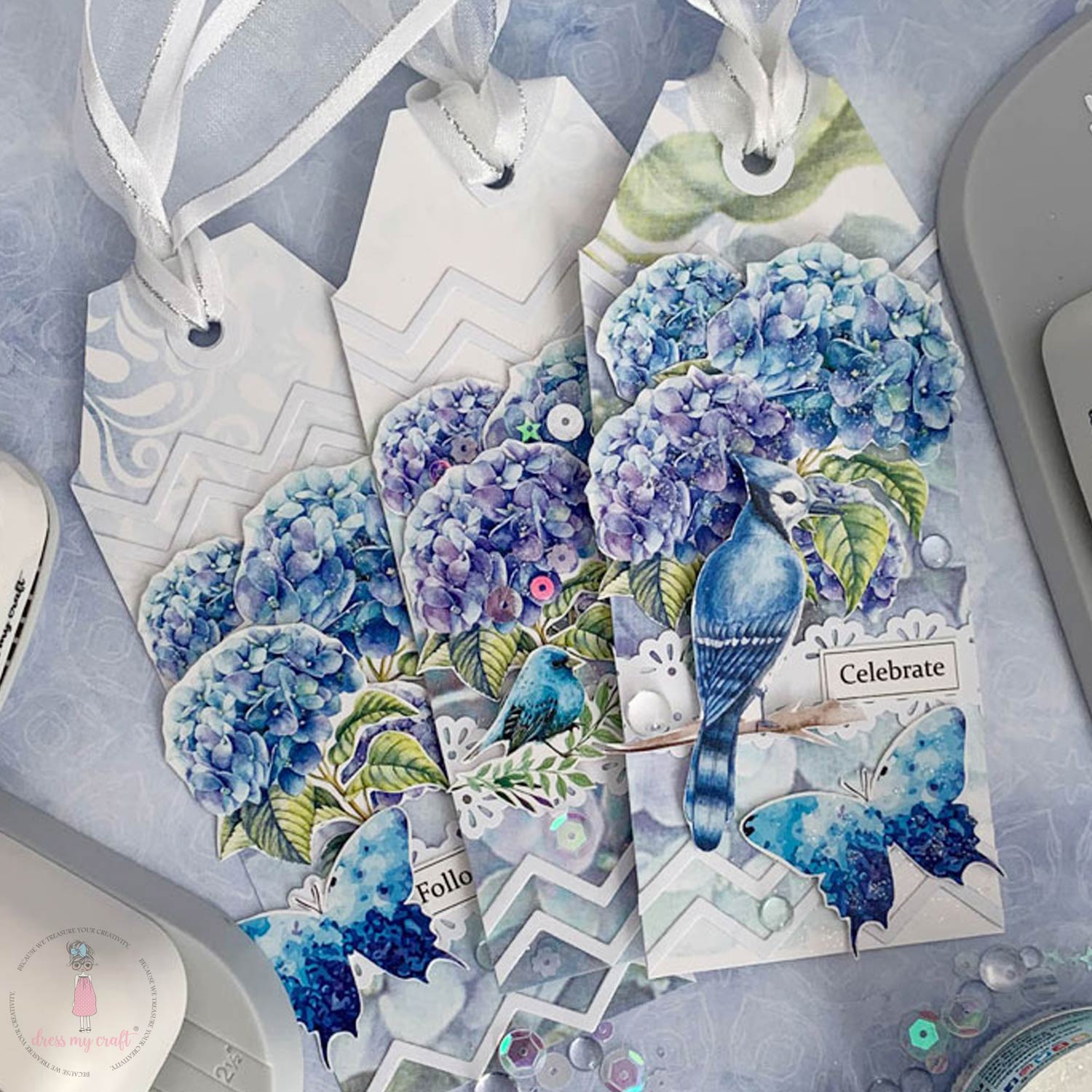 Hydrangea Lawns - 6" x 6" Paper Pad