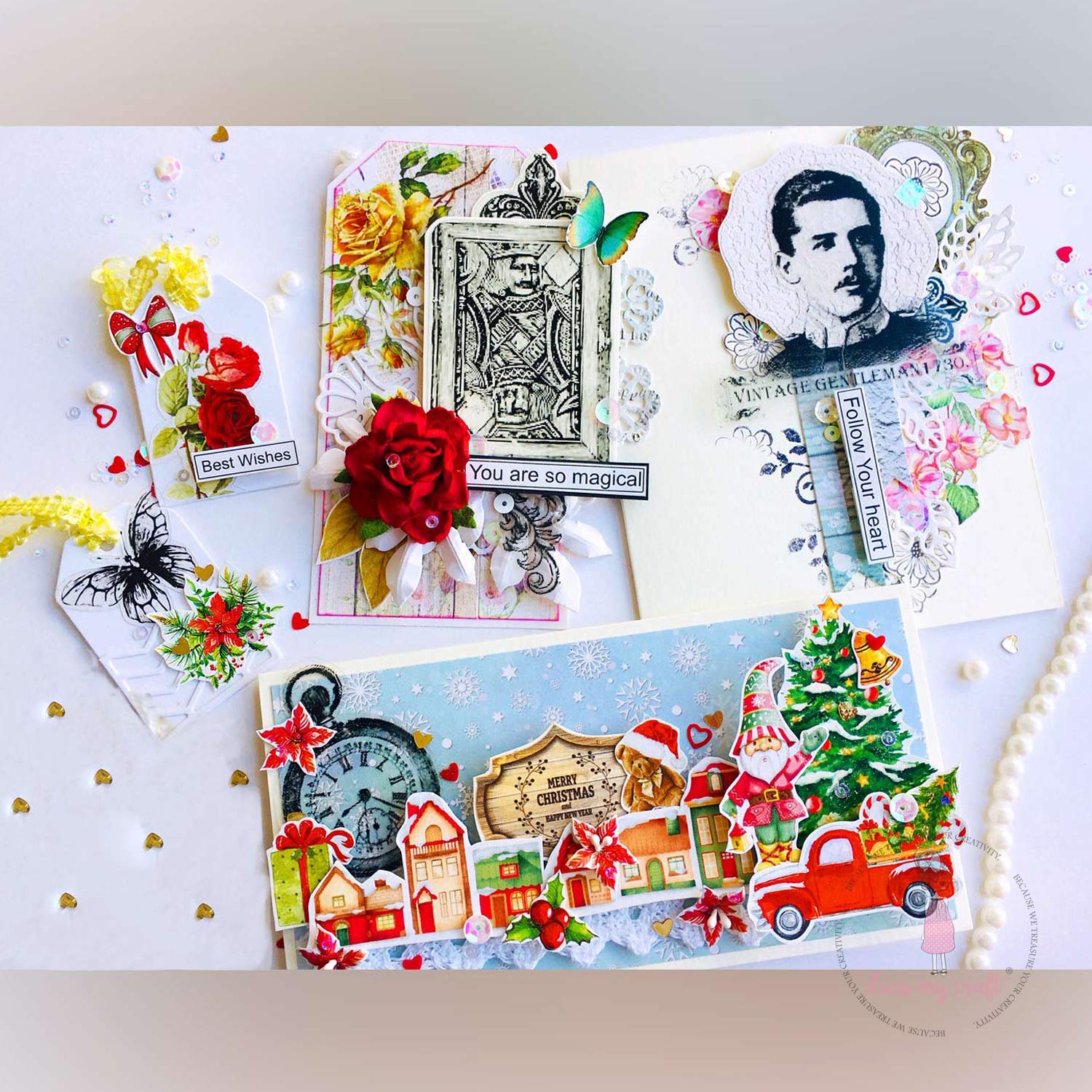 Welcome Santa - Motif Sheet