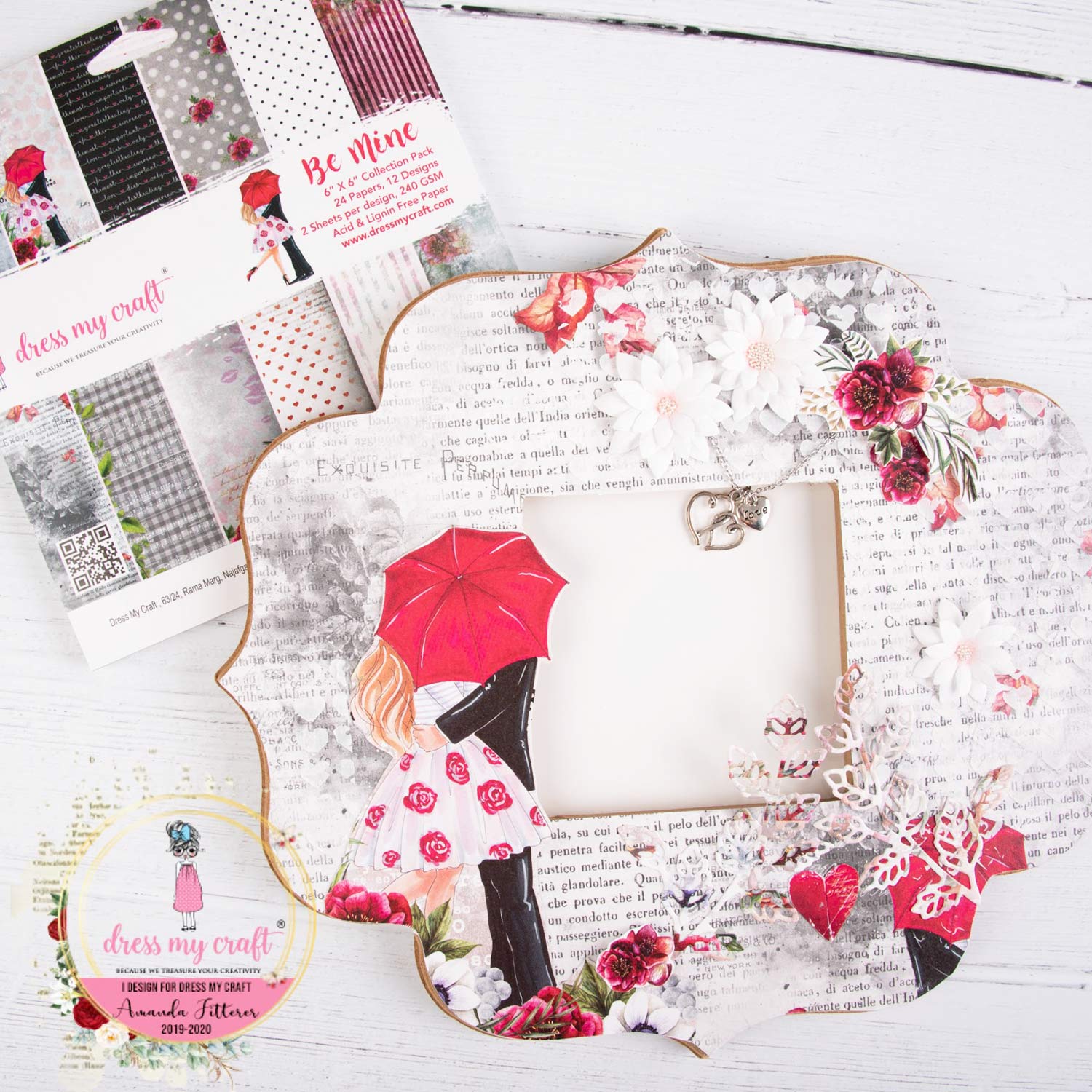 Be Mine - 12" x 12" Paper Pad
