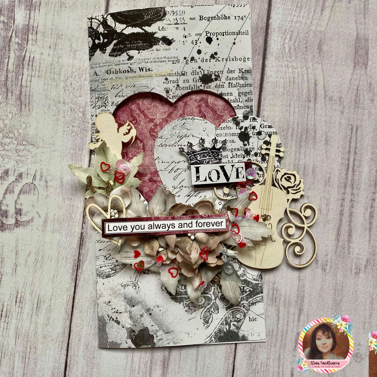 Love Blooms 6" x 6" Paper Pad