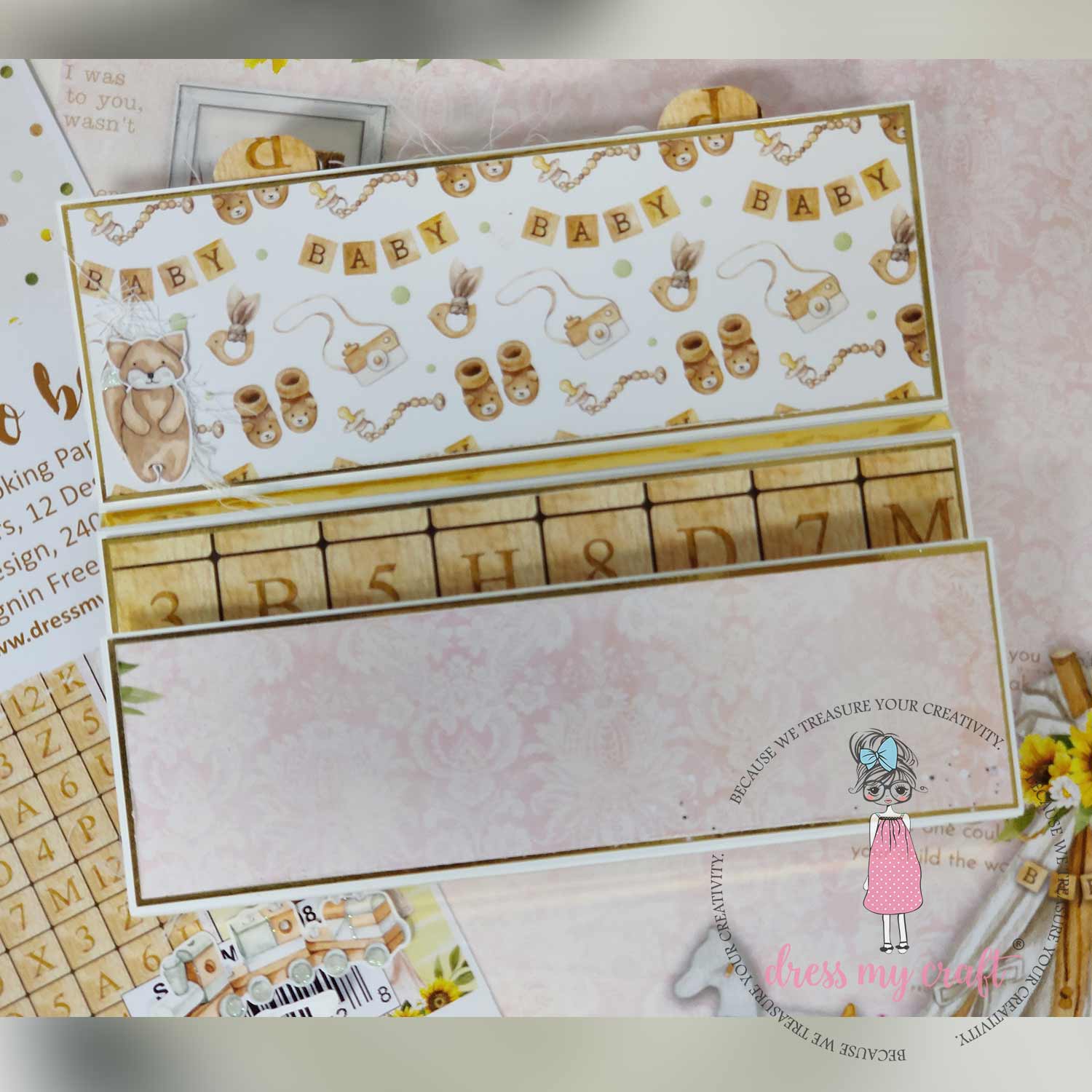 Mom To Be 12''x12'' Paper Pad