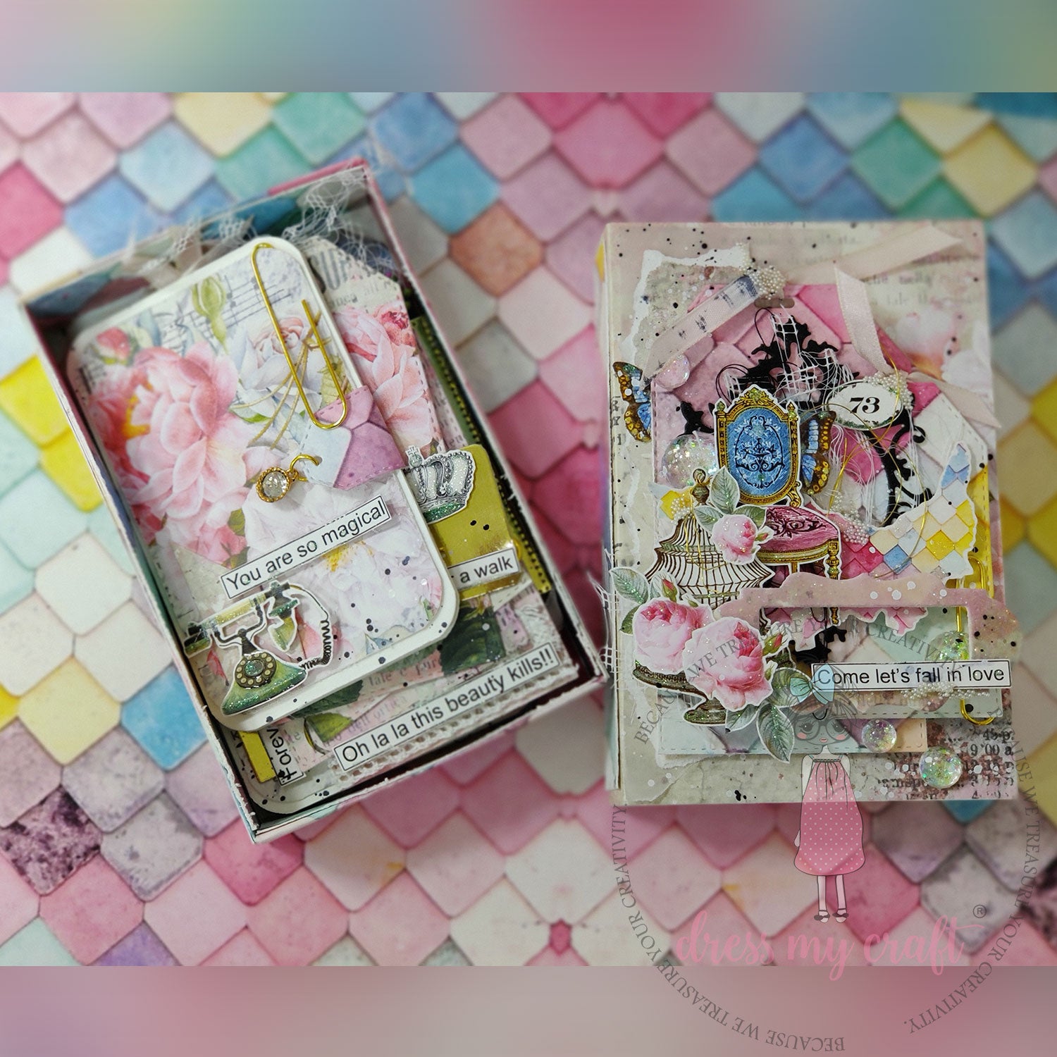 Iconic Beauty - 6" x 6" Paper Pad