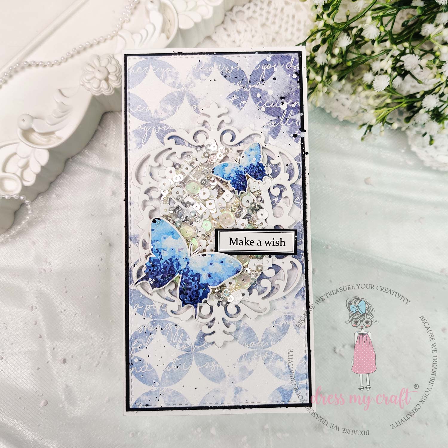 Hydrangea Lawns Motif Sheet