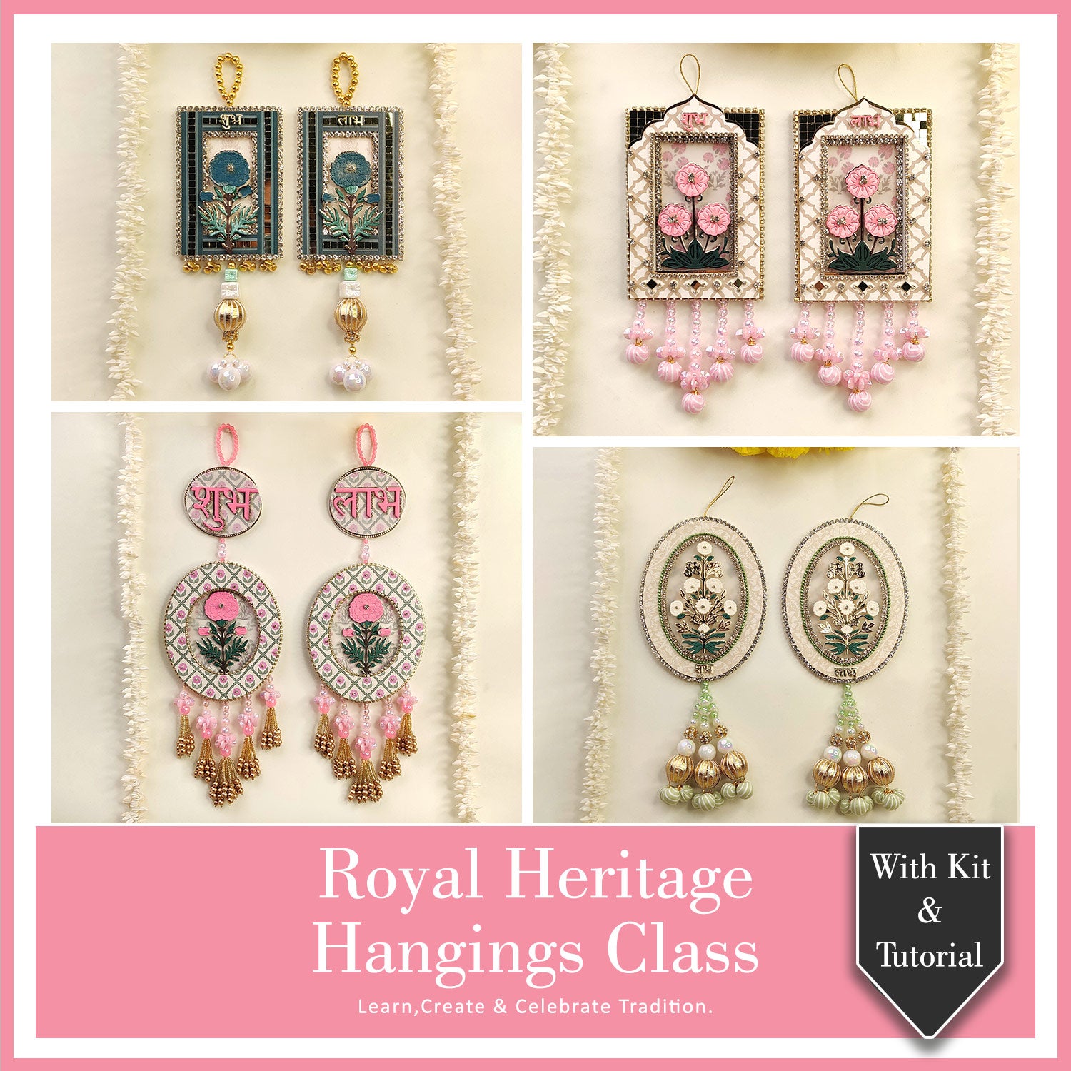 Royal Heritage Hangings Class With Kit & Tutorial