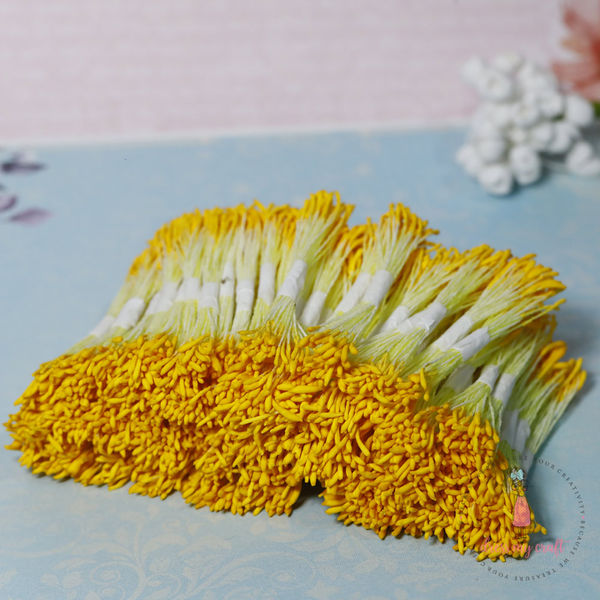Rice Pollens - Bright Yellow