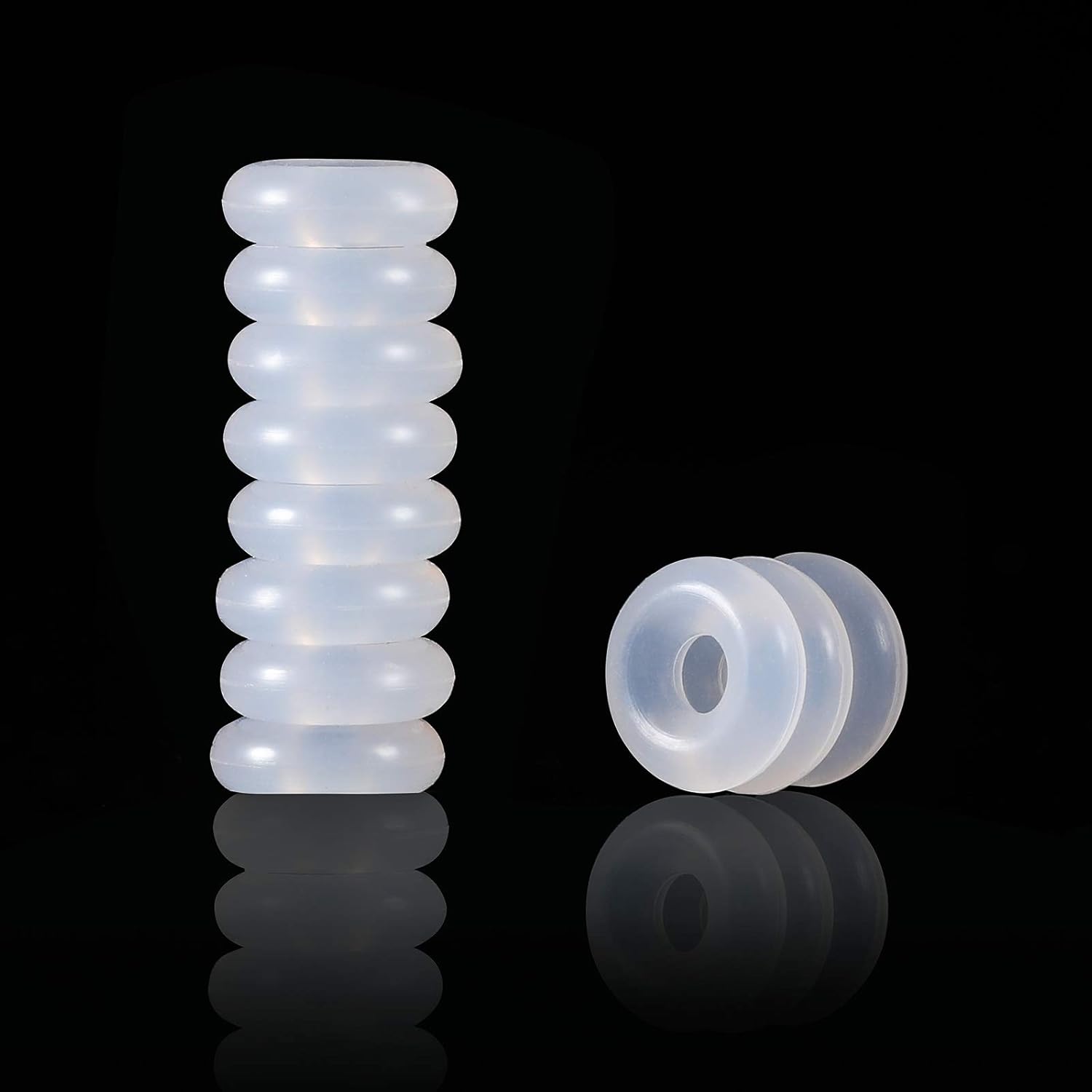 Silicone Rubber Stoppers For Bracelets & DIY Jewelry