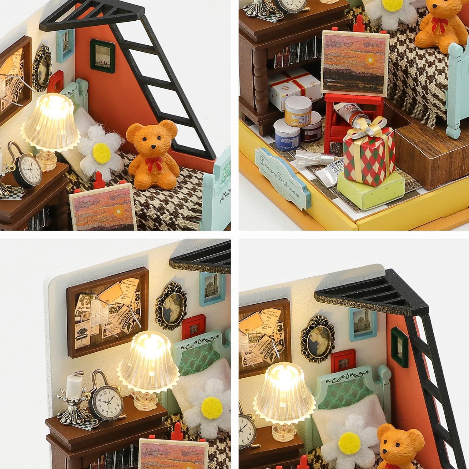 DIY Dream Bedroom Miniature Kit