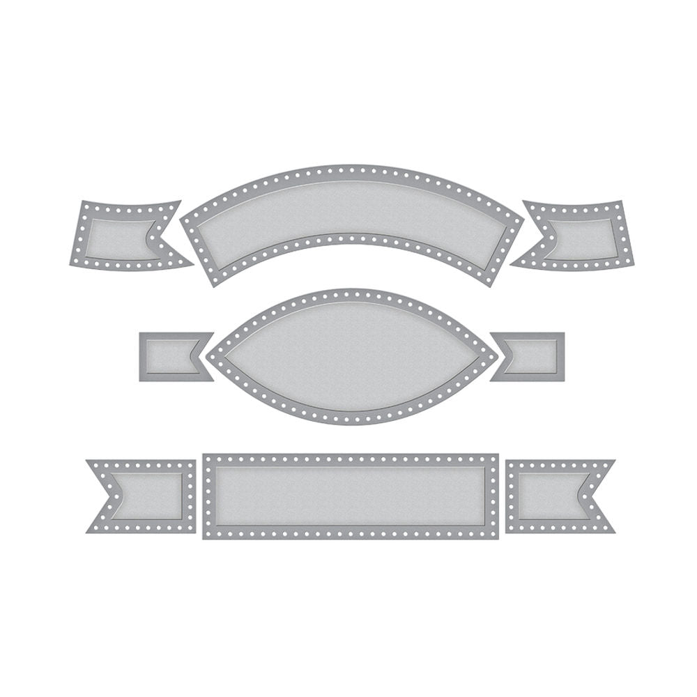 VINTAGE PIERCED BANNERS - DIE