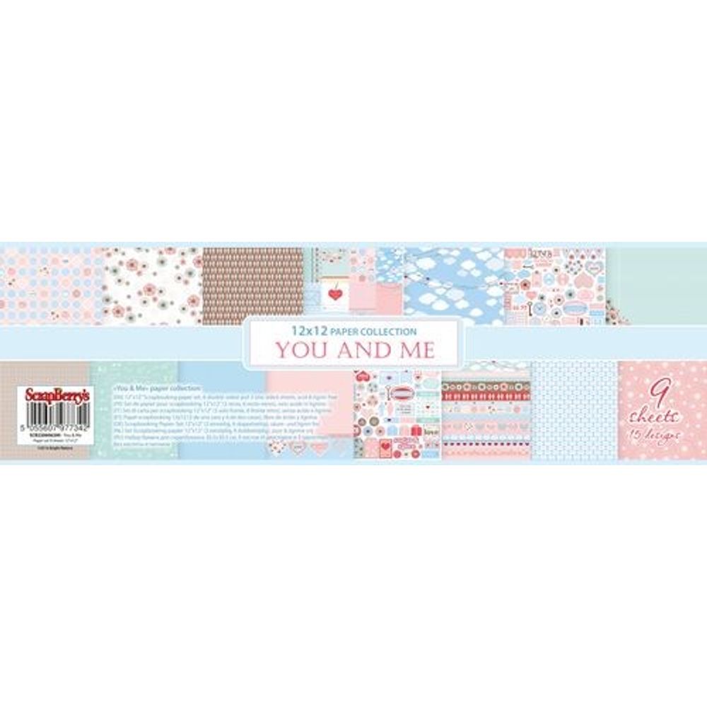 You & Me 12" x 12" Paper Pad