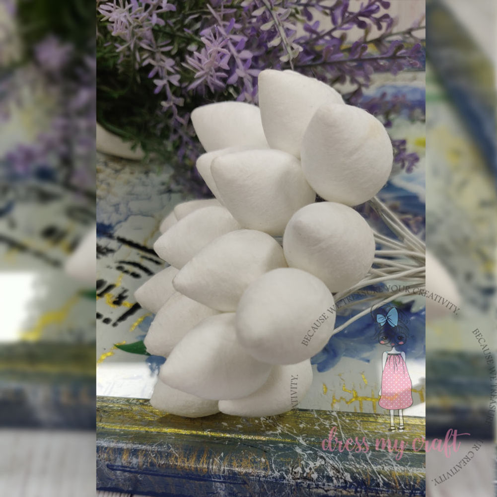 18 mm Pointed Styrofoam Buds