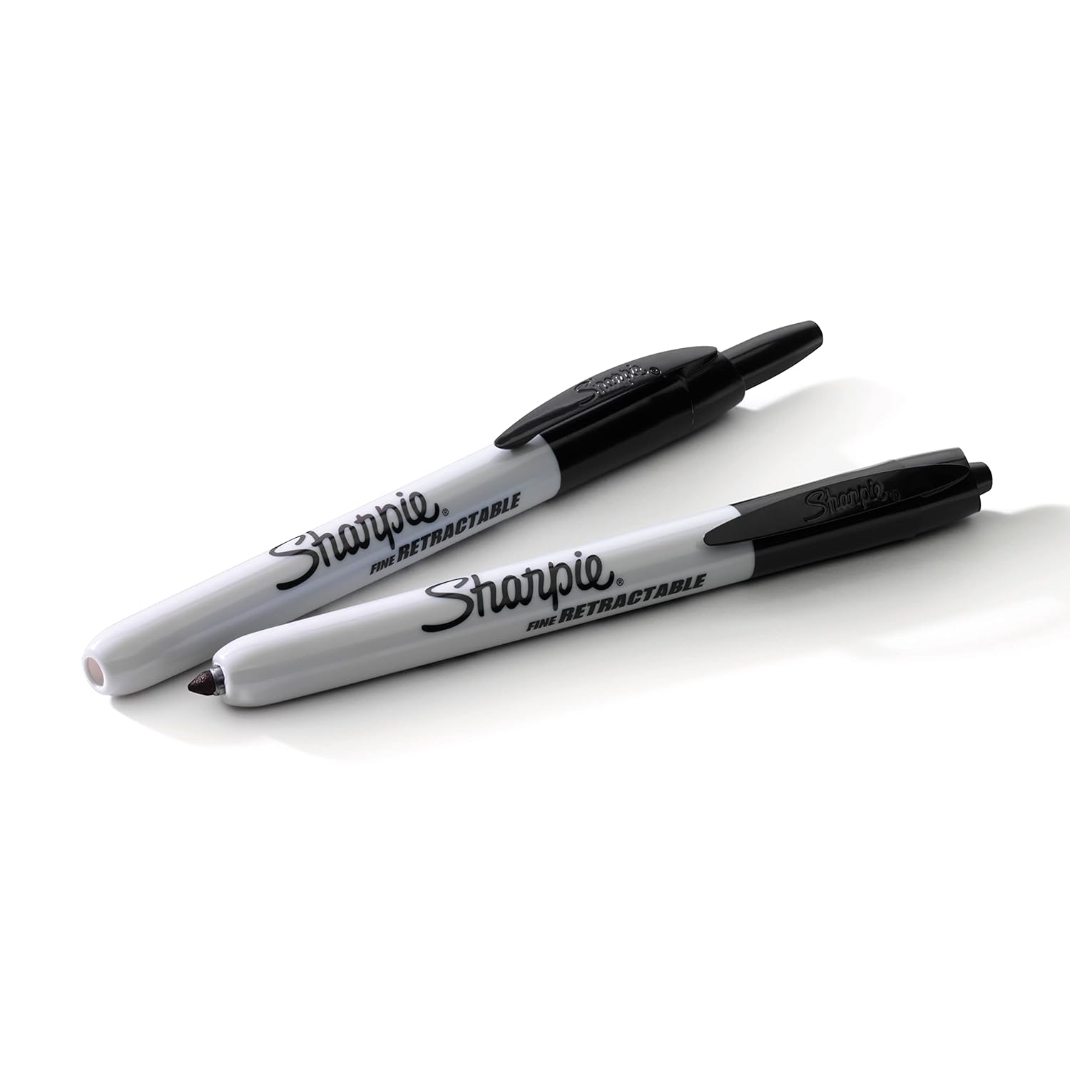 Sharpie Retractable Permanent Markers Fine Point (Set of 2 pcs)