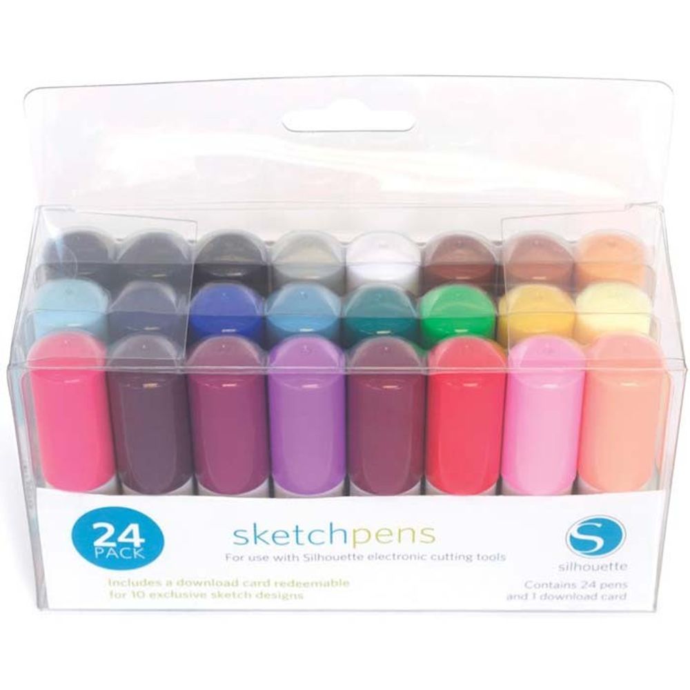 Silhouette Sketch Pens 24/Pkg