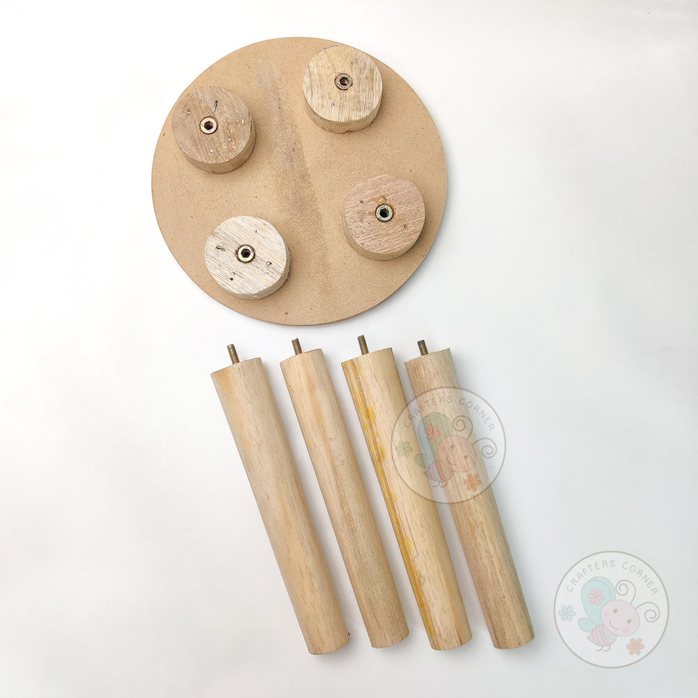 MDF Small Round Table