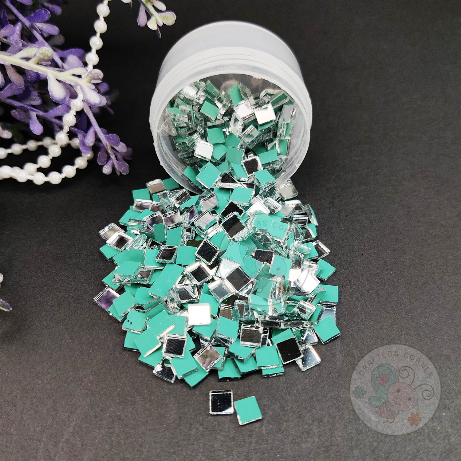 Square Glass Mirrors - 4 MM