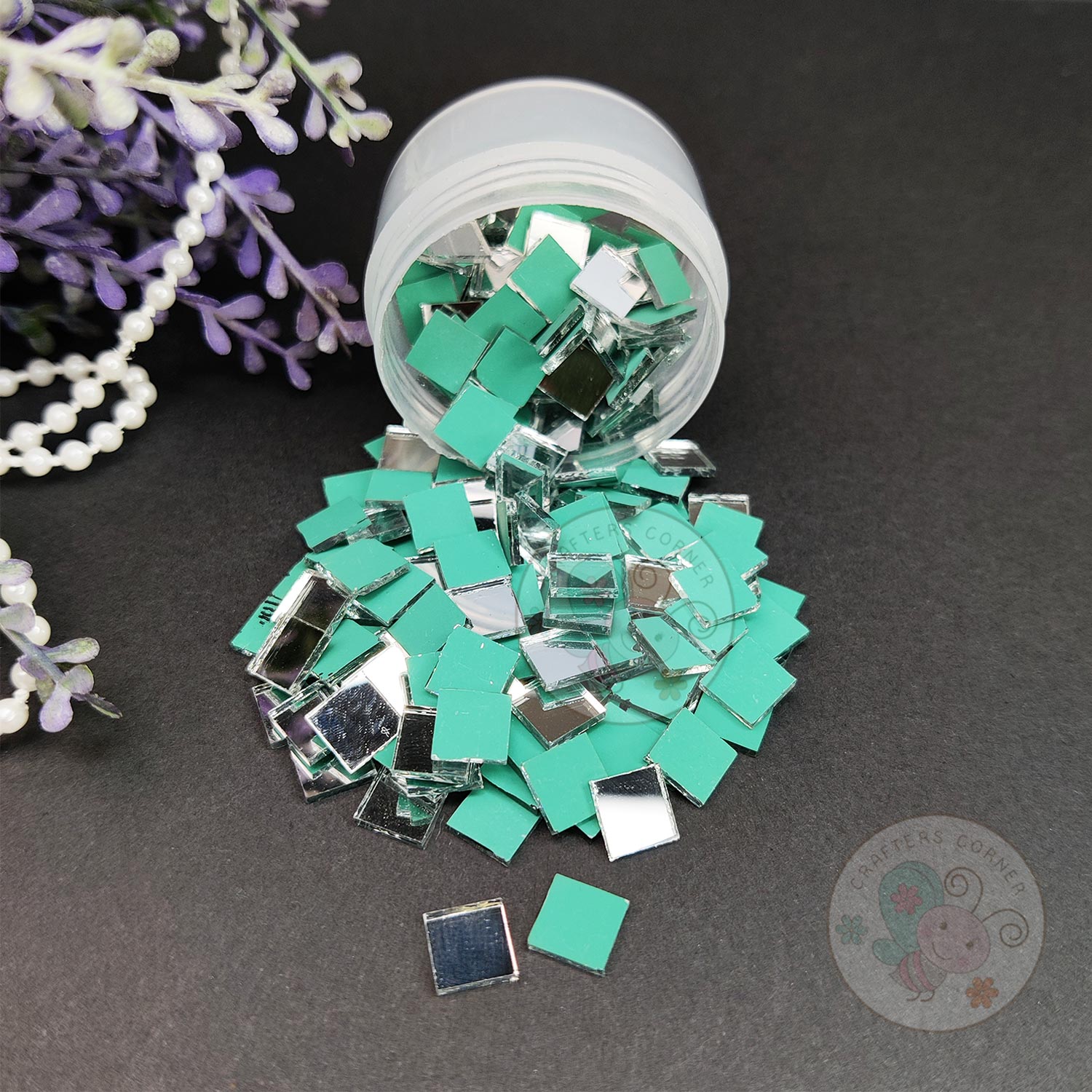 Square Glass Mirrors - 7 MM