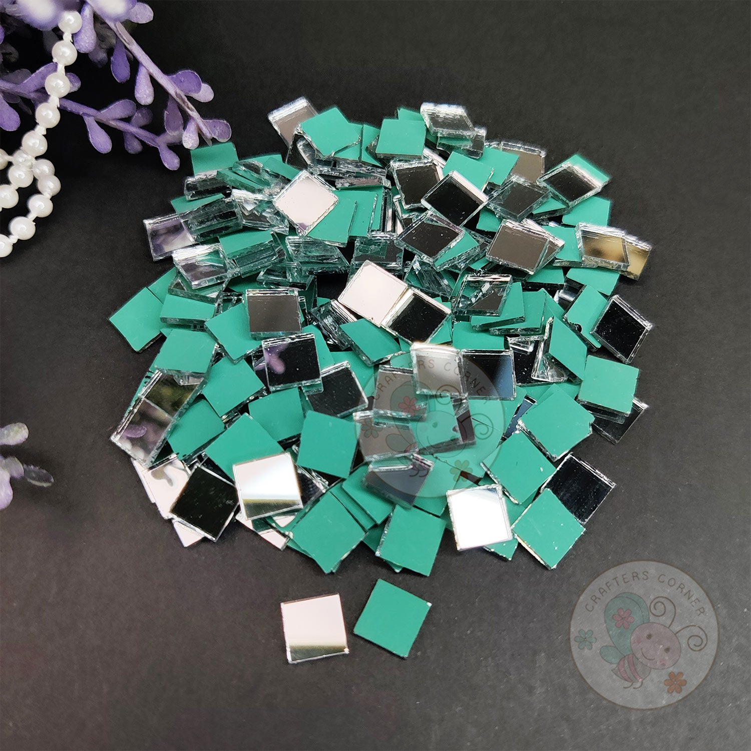 Square Glass Mirrors - 7 MM