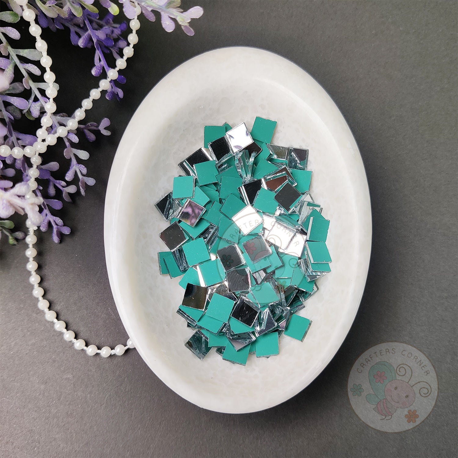 Square Glass Mirrors - 7 MM