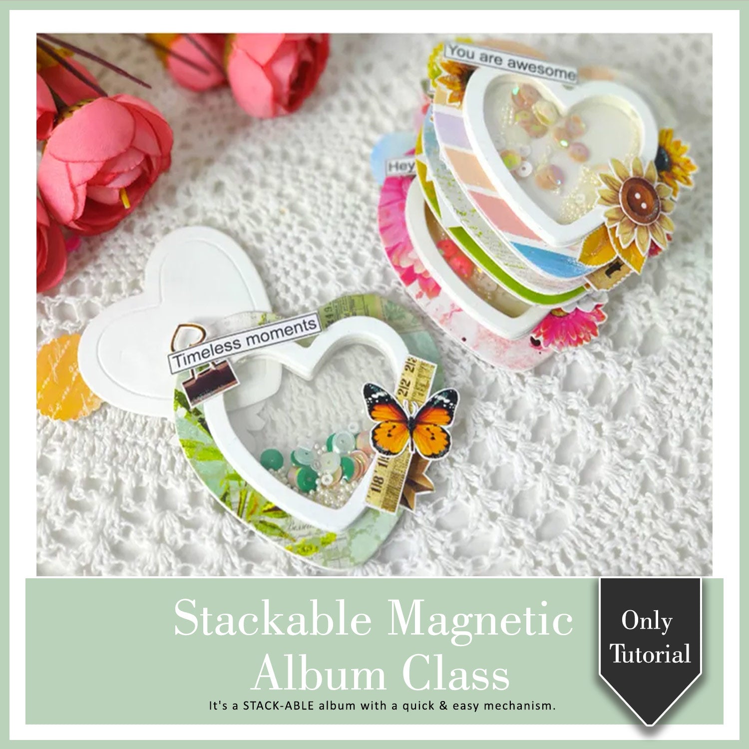 Stackable Magnetic Album (Tutorial Only)